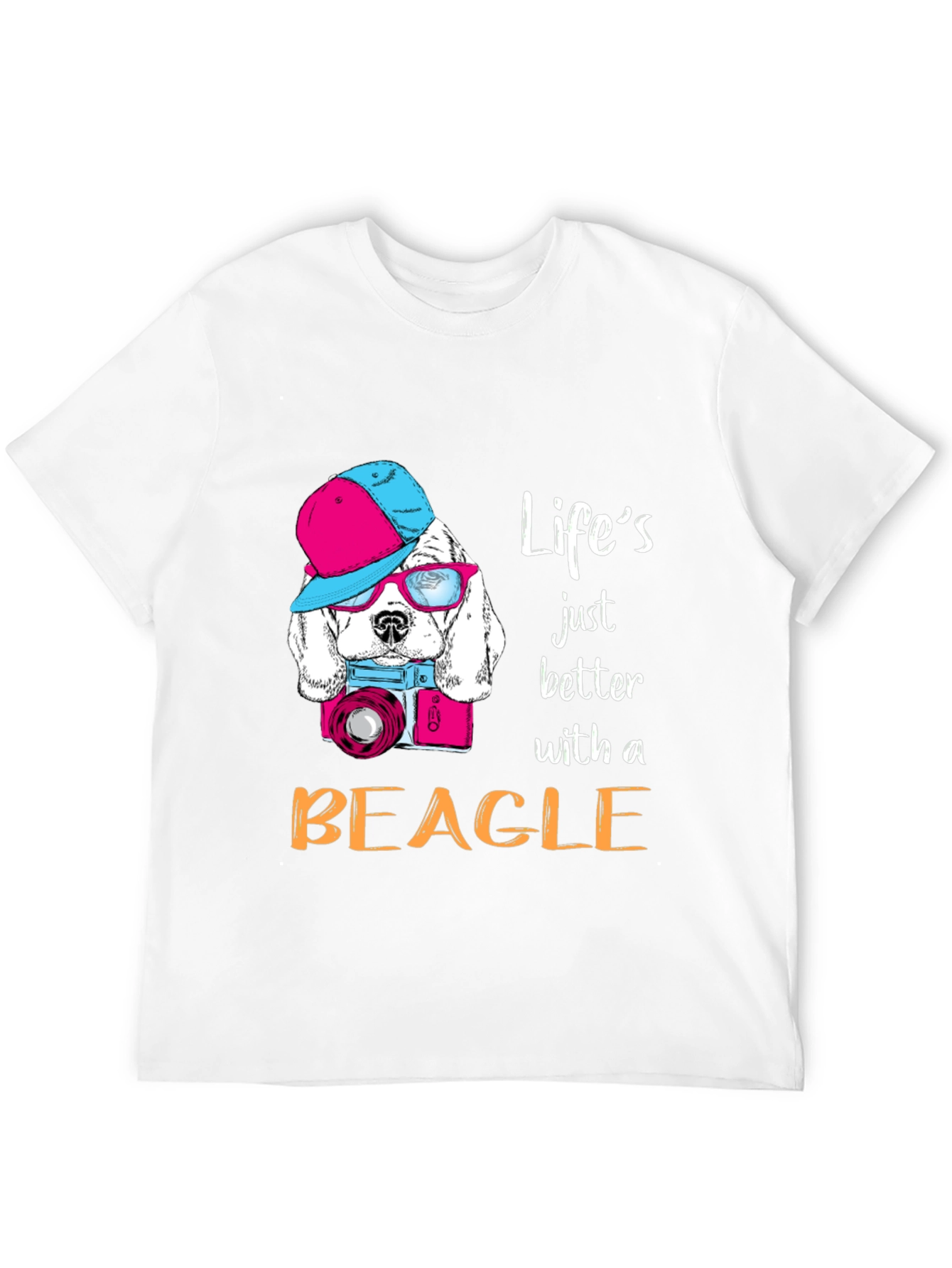 Beagle Lover T-Shirt: Lifes Better with a Beagle!