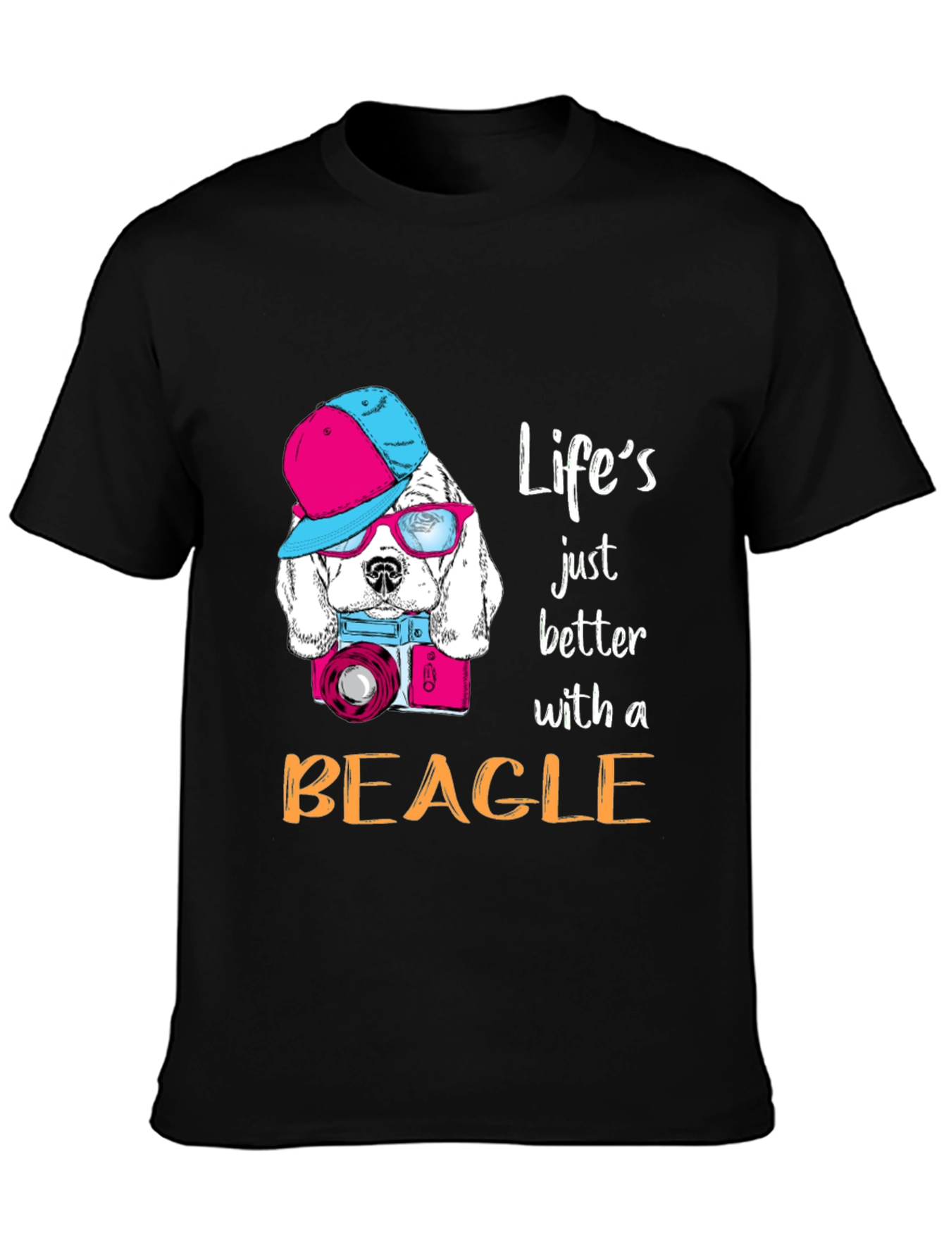 Beagle Lover T-Shirt: Lifes Better with a Beagle!