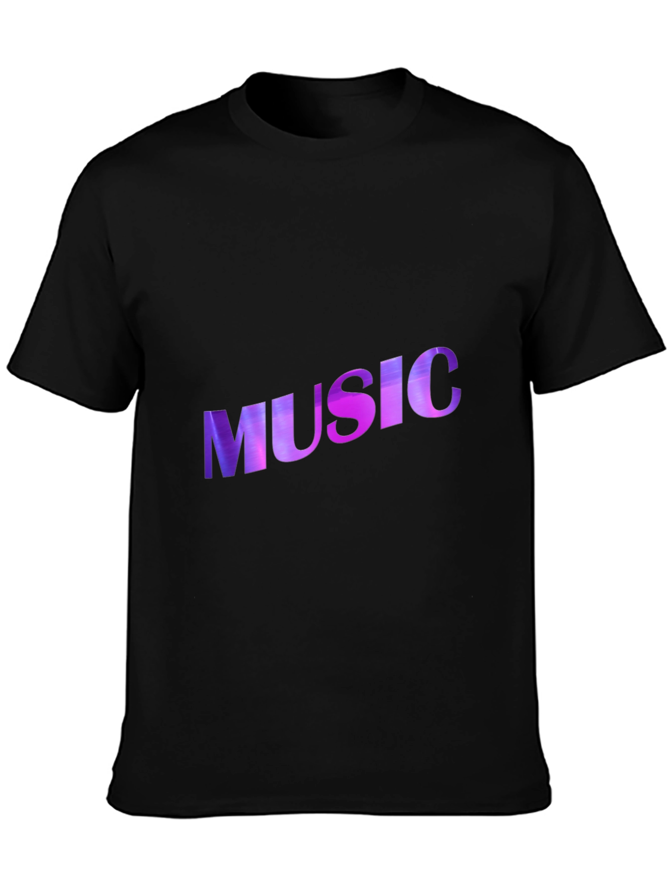 Music Graphic Black T-Shirt