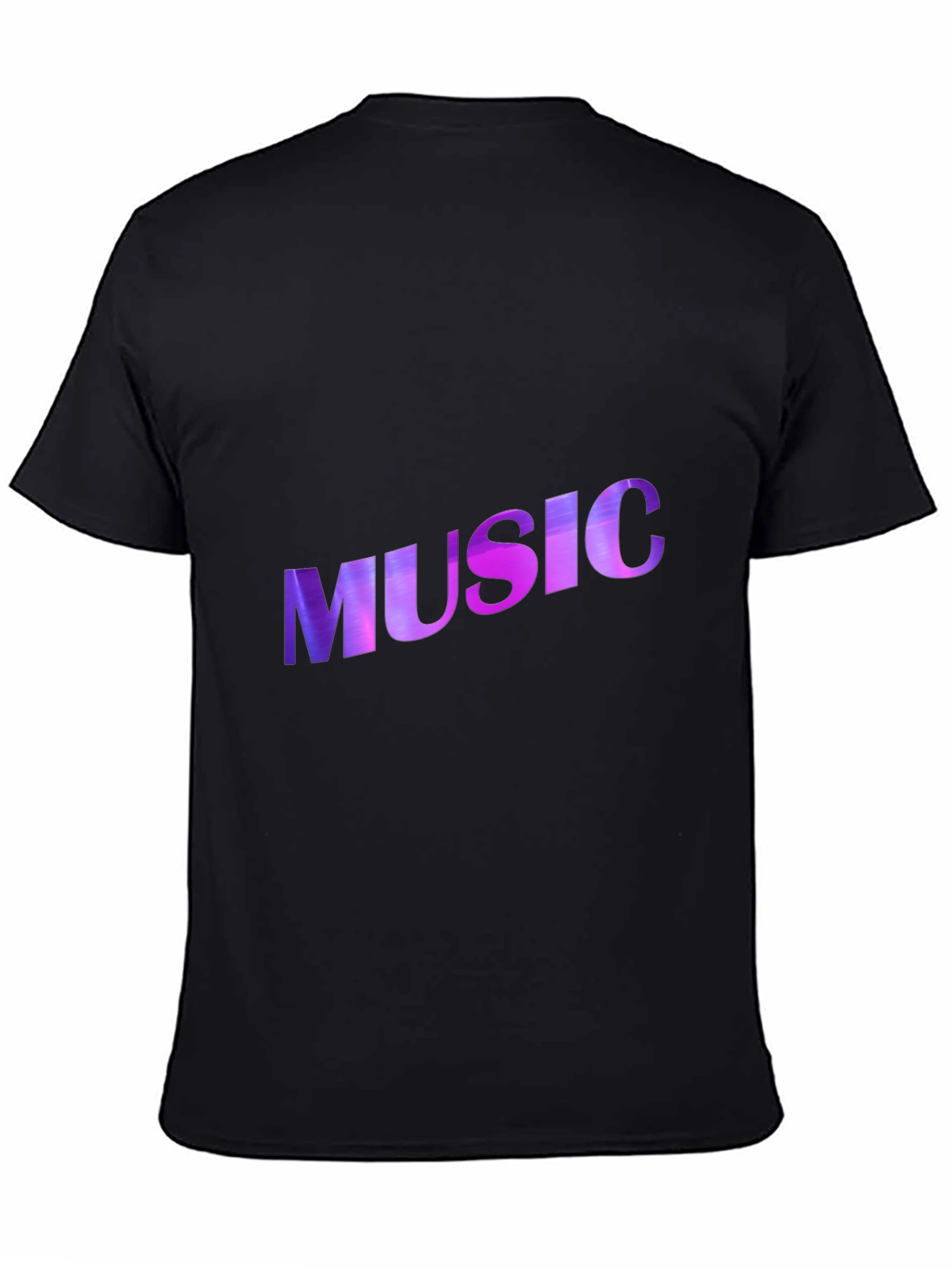 Music Graphic Black T-Shirt
