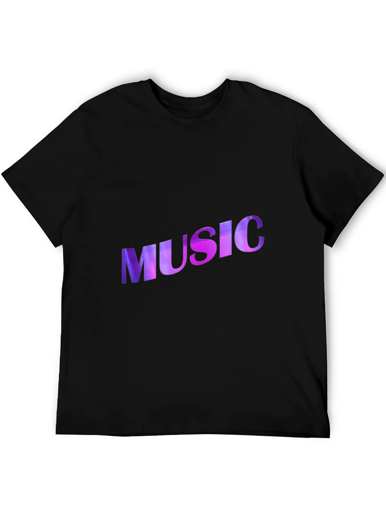Music Graphic Black T-Shirt