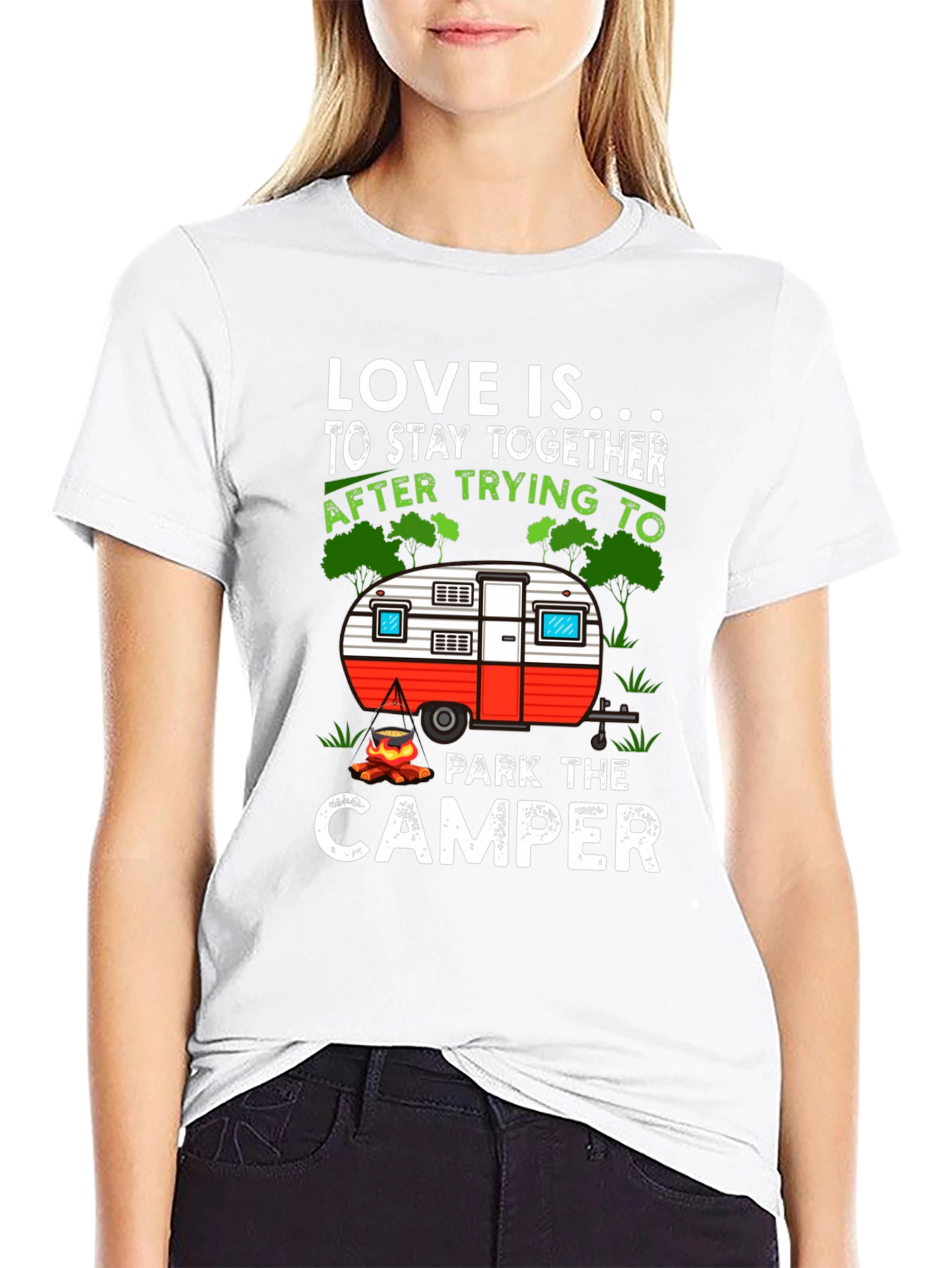 Love is Parking the Camper T-Shirt