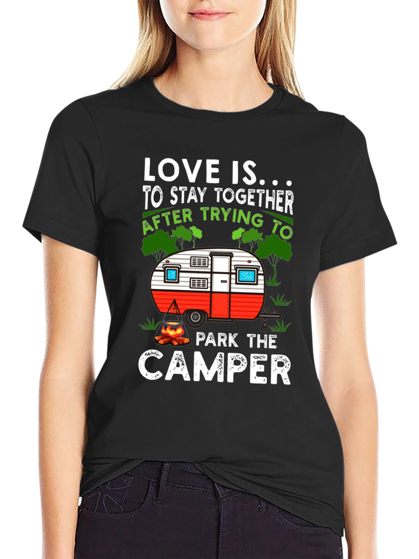 Love is Parking the Camper T-Shirt