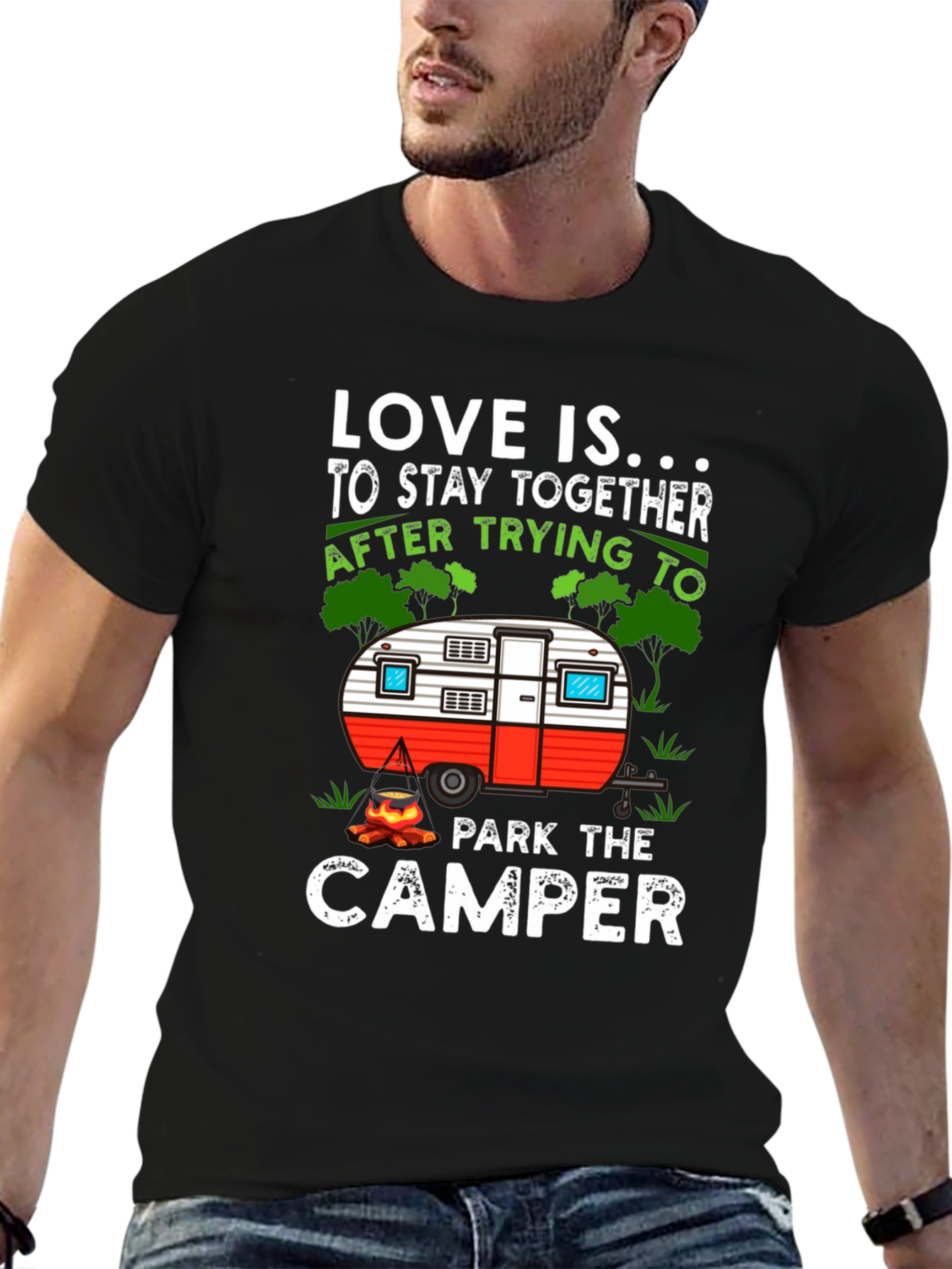 Love is Parking the Camper T-Shirt