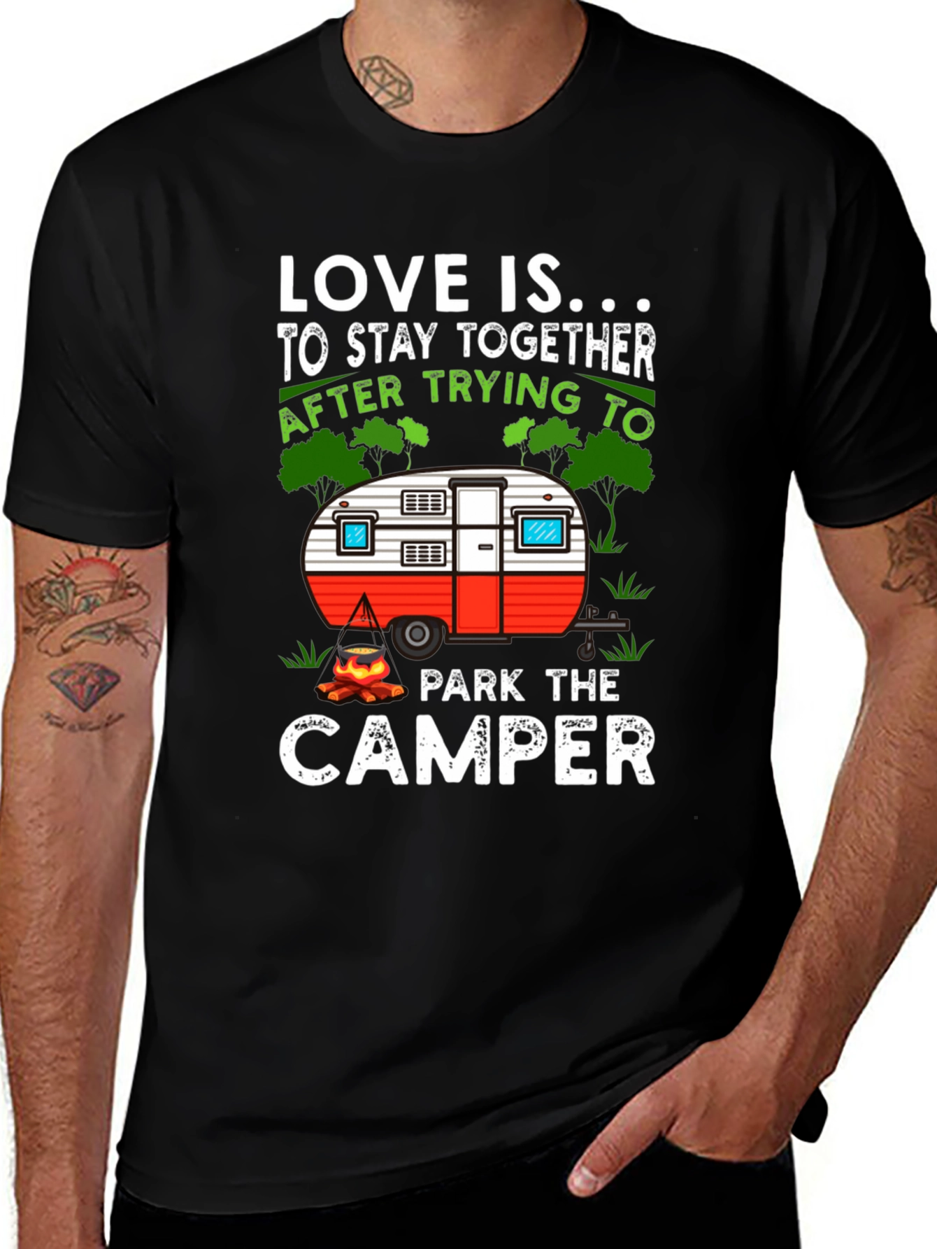 Love is Parking the Camper T-Shirt