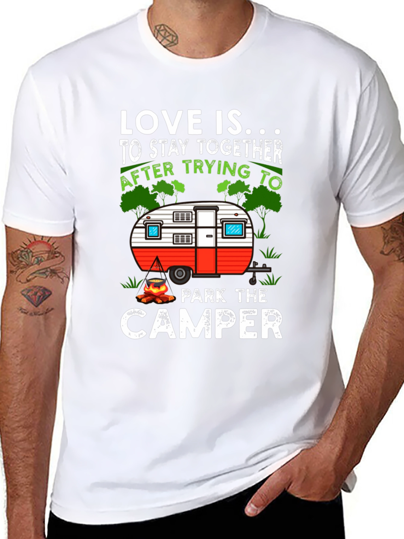 Love is Parking the Camper T-Shirt