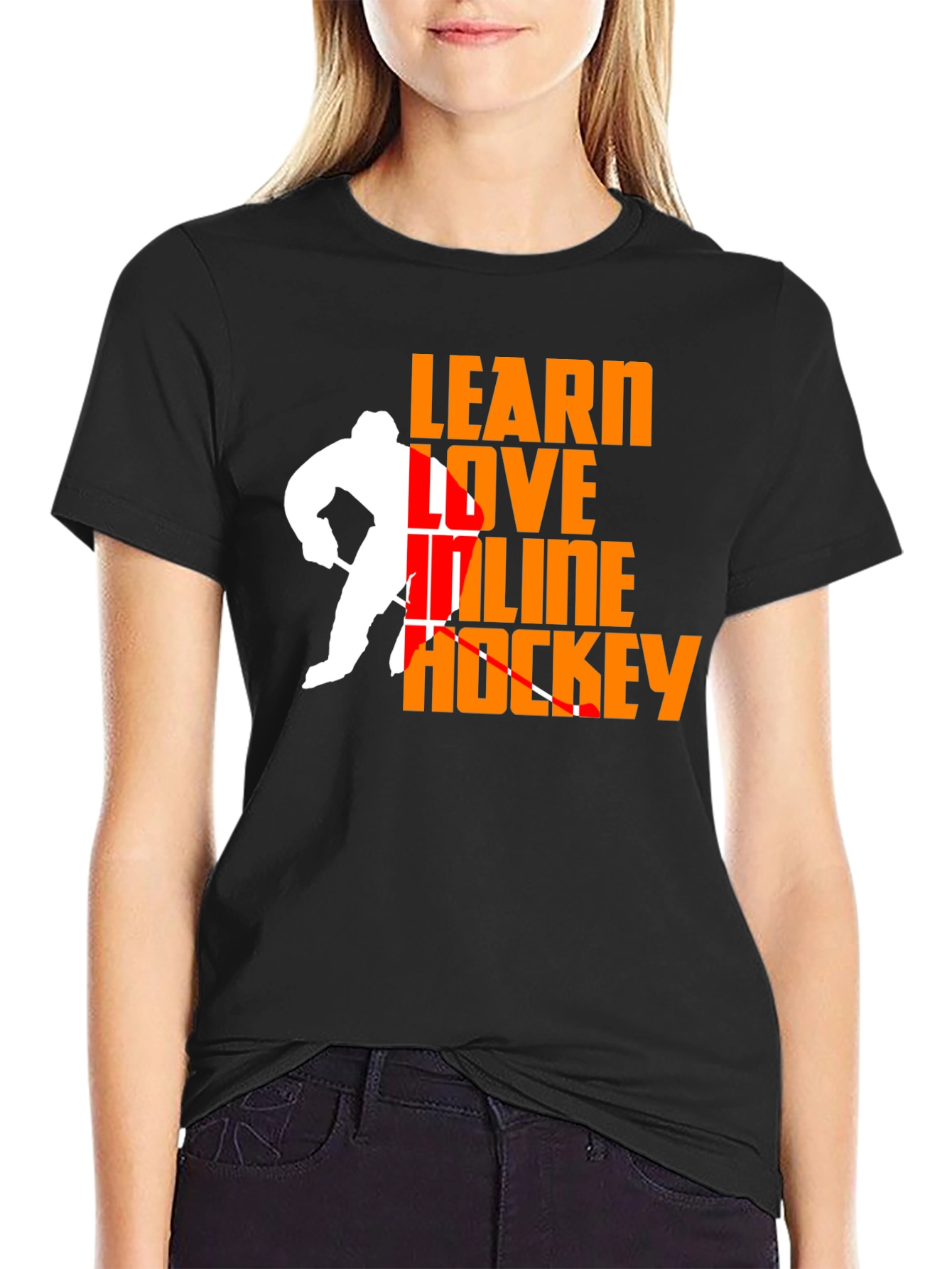 Learn Love Inline Hockey T-Shirt