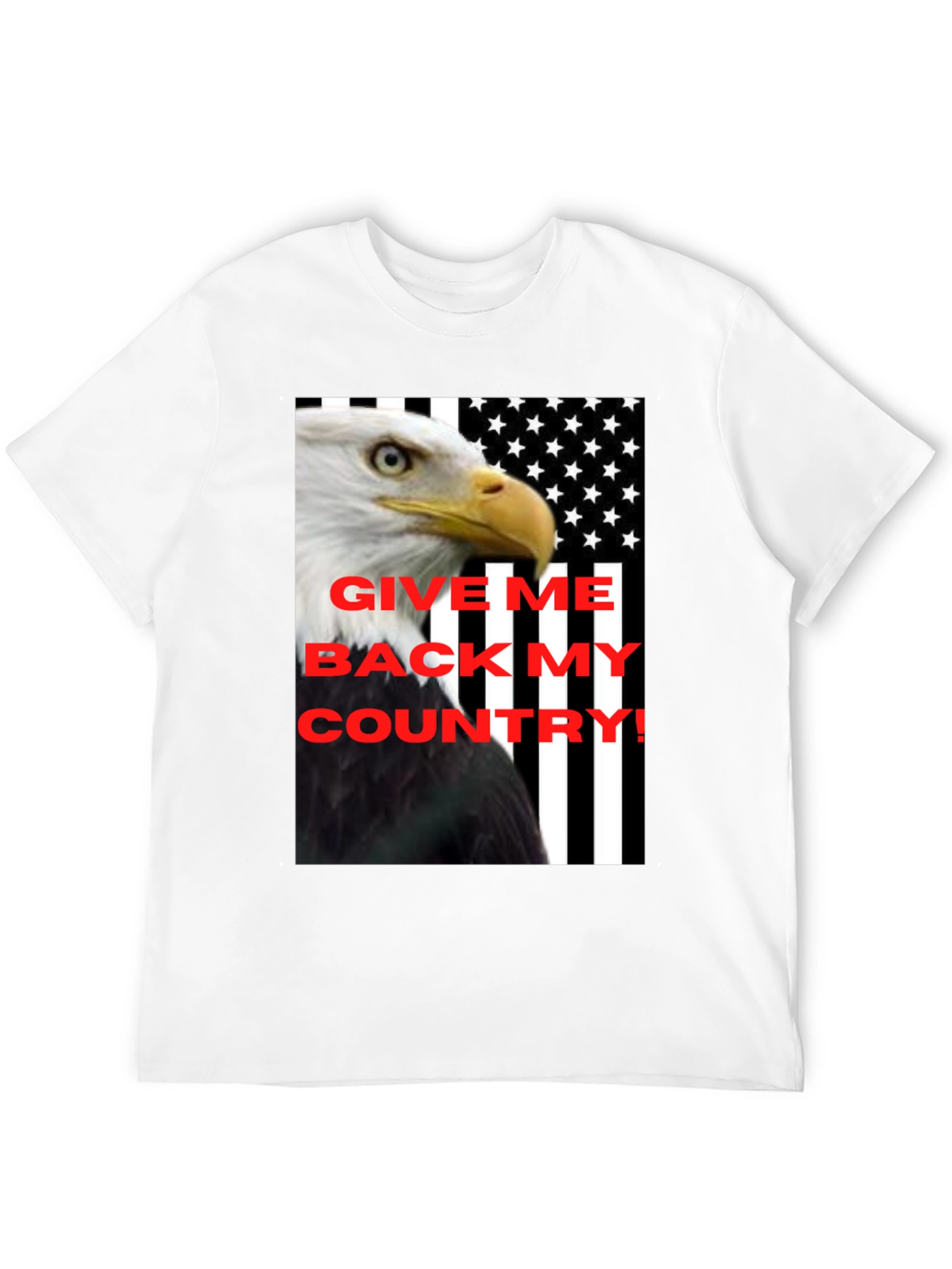 Give Me Back My Country Eagle Tee