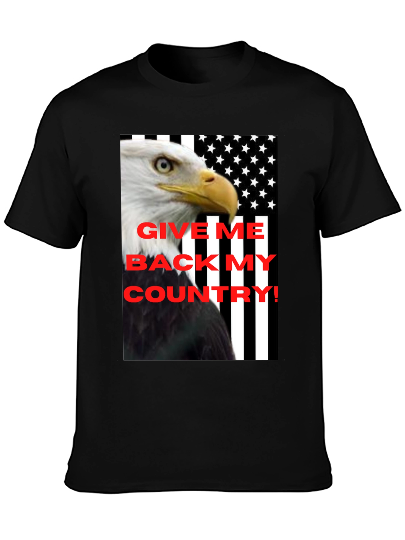 Give Me Back My Country Eagle Tee