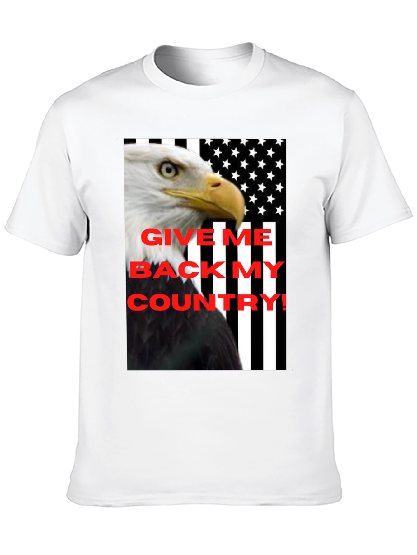 Give Me Back My Country Eagle Tee