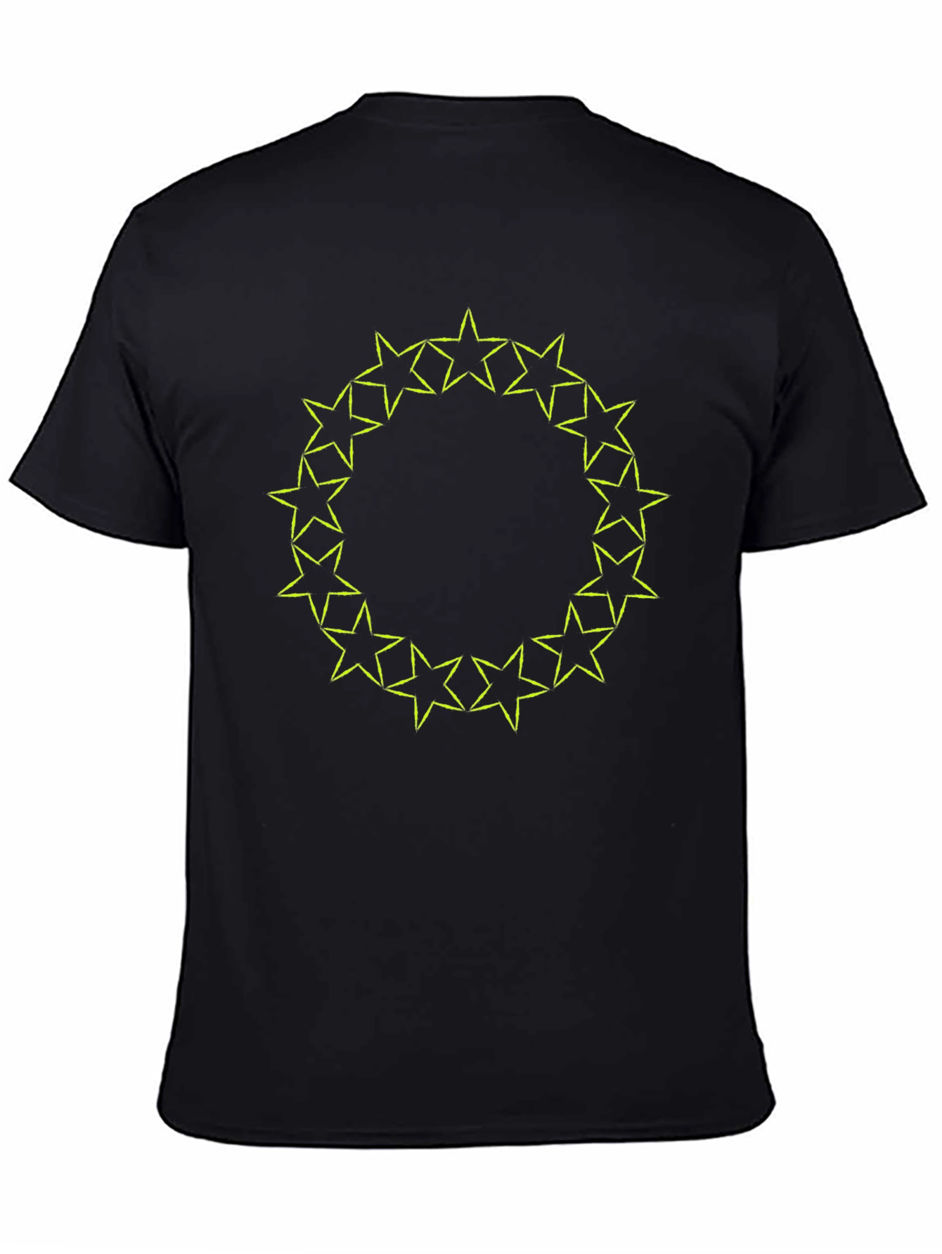 Star Circle Graphic T-Shirt - Stylish and Unique Design