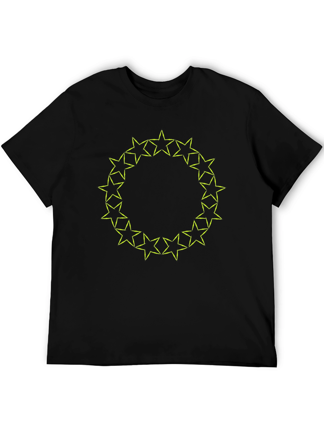 Star Circle Graphic T-Shirt - Stylish and Unique Design
