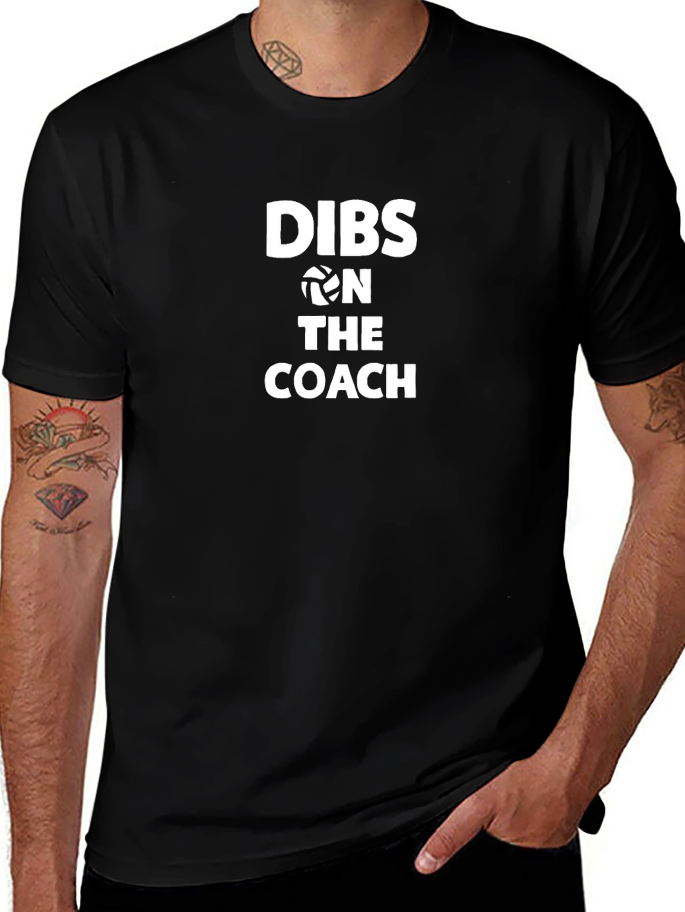 Dibs on the Coach Volleyball T-Shirt