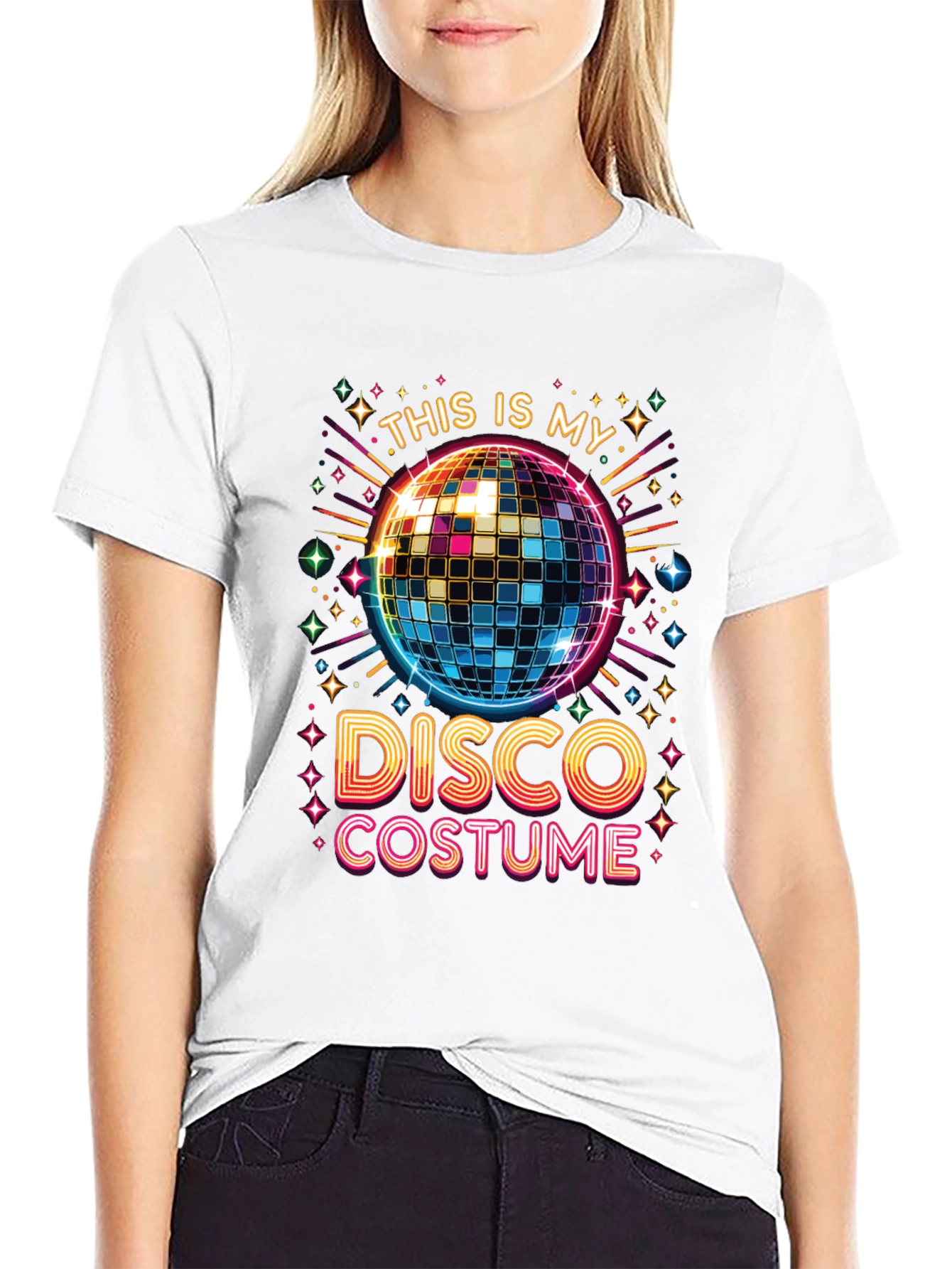 Disco Costume T-Shirt - Party Ready!