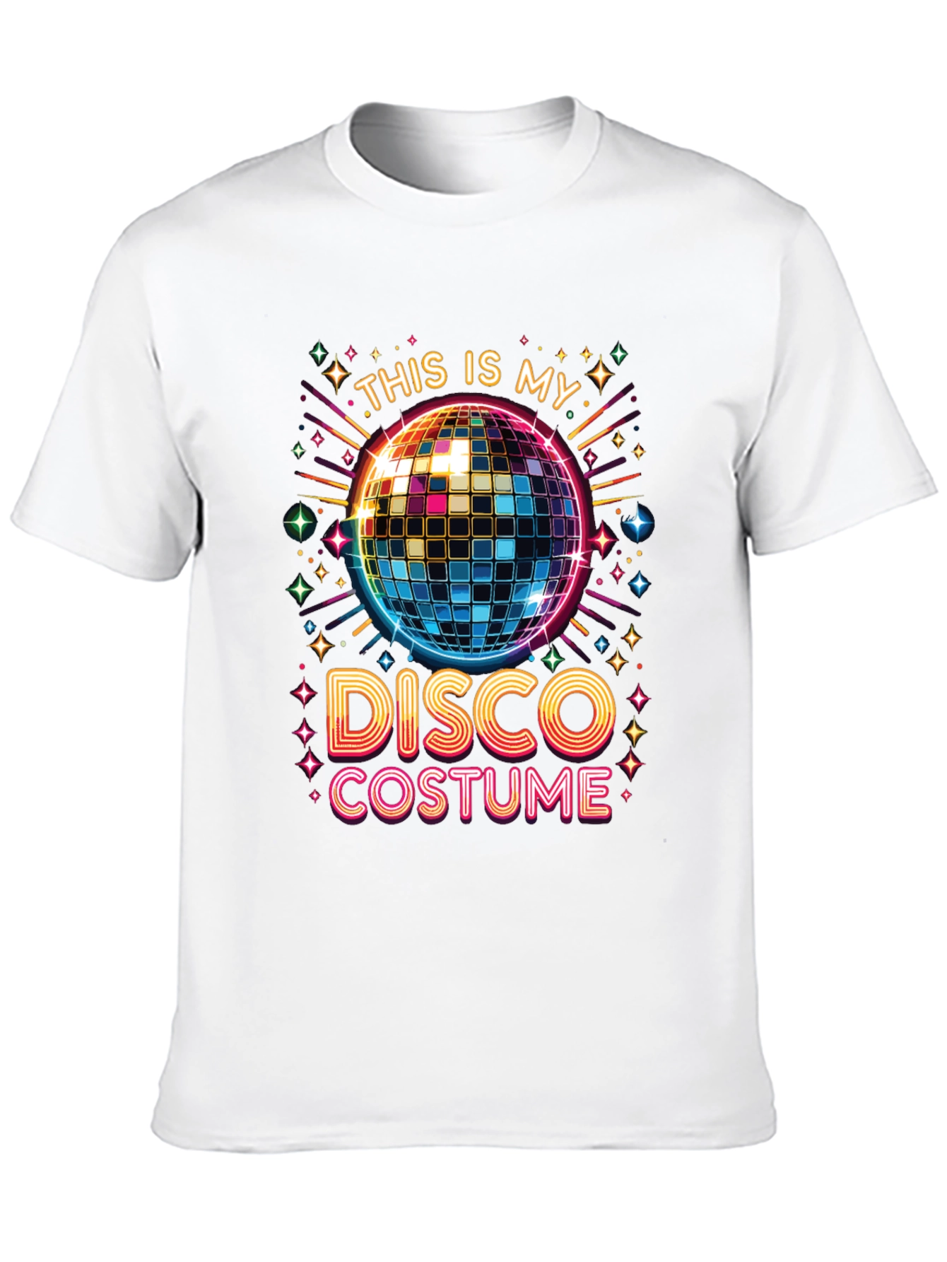 Disco Costume T-Shirt - Party Ready!