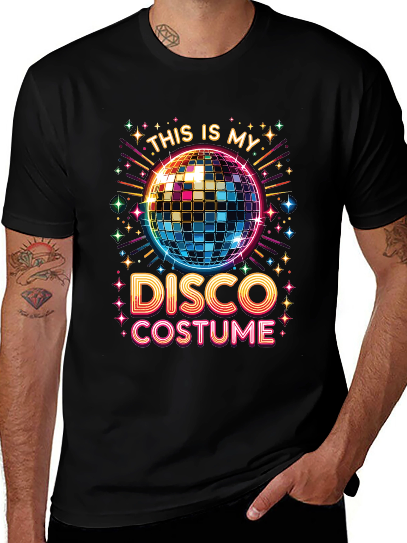 Disco Costume T-Shirt - Party Ready!