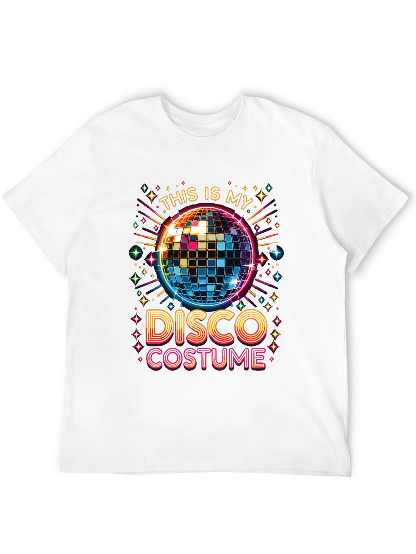 Disco Costume T-Shirt - Party Ready!