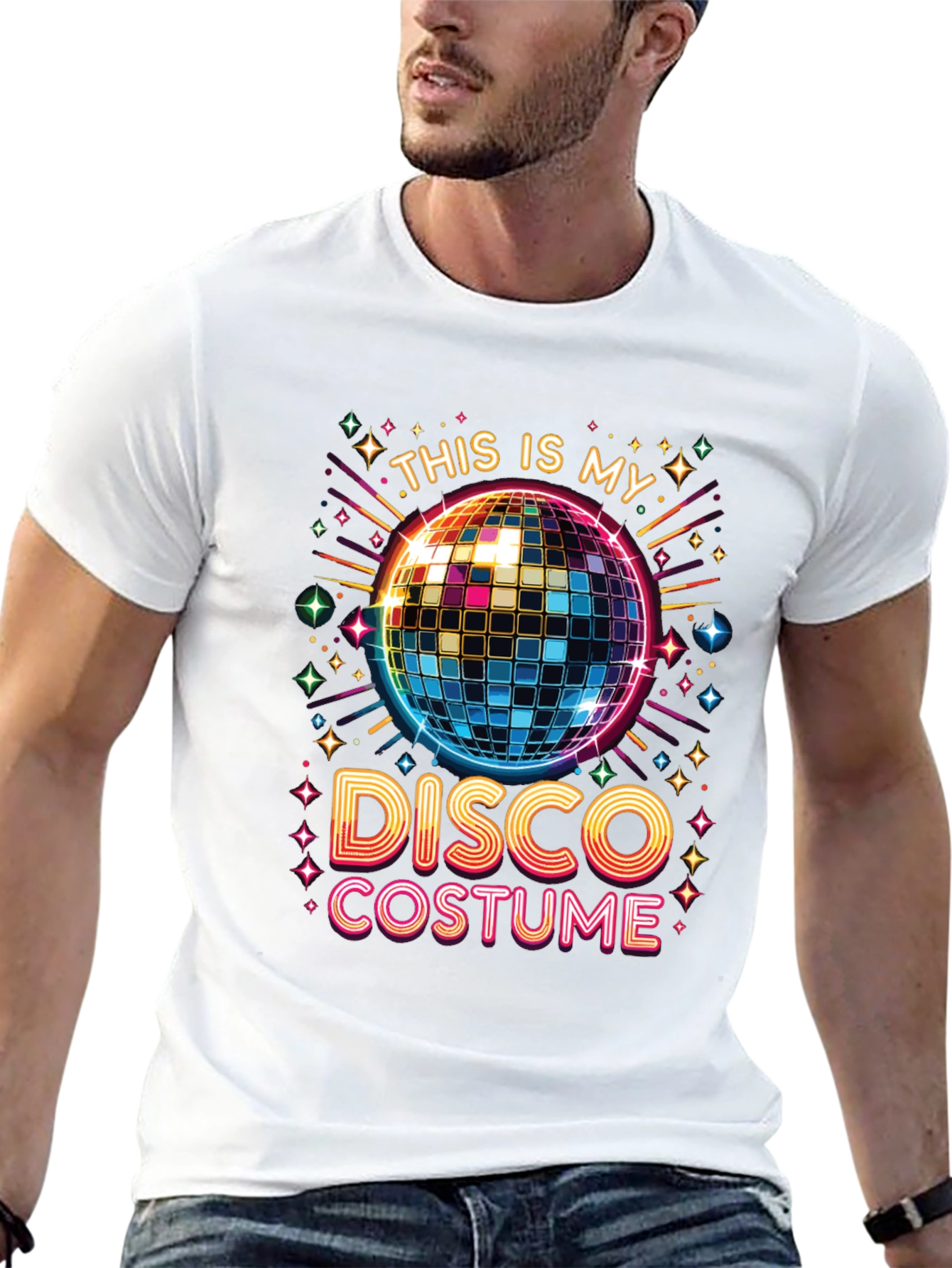 Disco Costume T-Shirt - Party Ready!