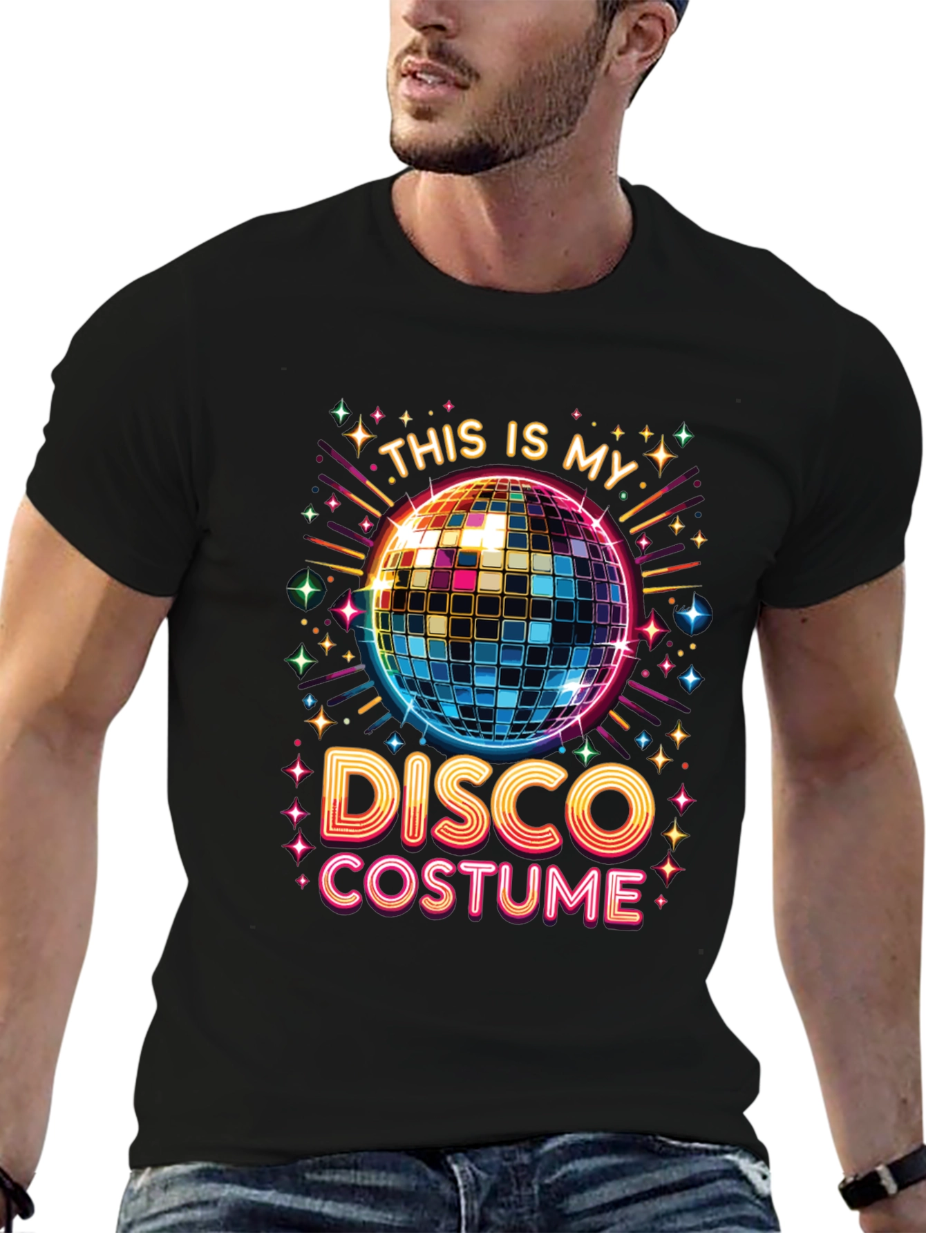 Disco Costume T-Shirt - Party Ready!