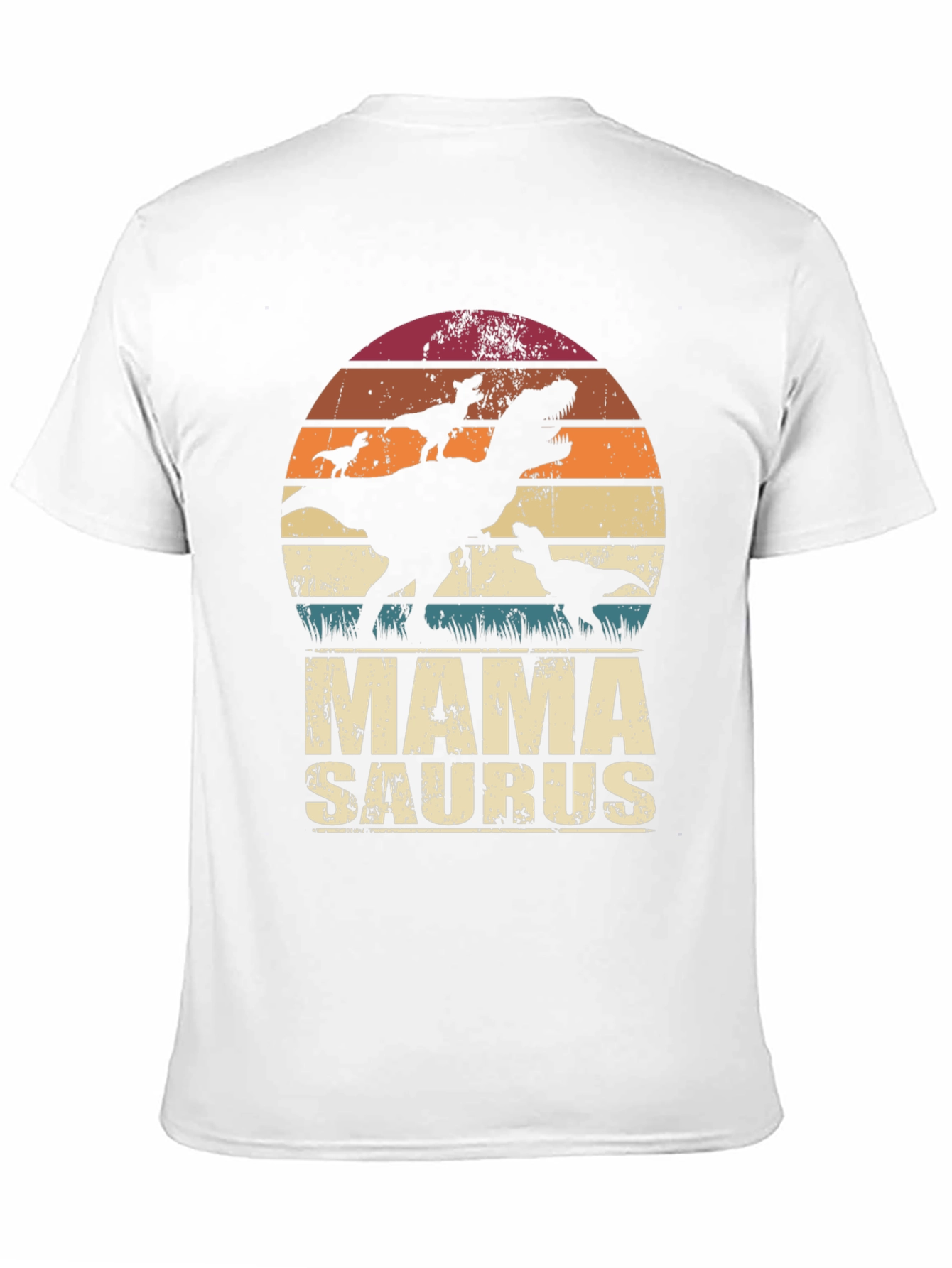 Mama Saurus T-Shirt - Dinosaur Mother Tee