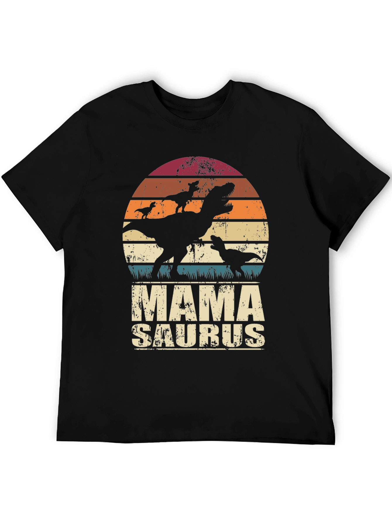 Mama Saurus T-Shirt - Dinosaur Mother Tee