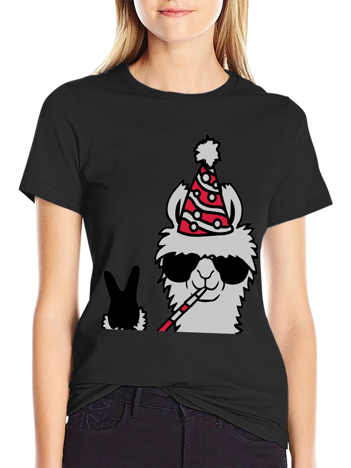 Festive Llama T-Shirt