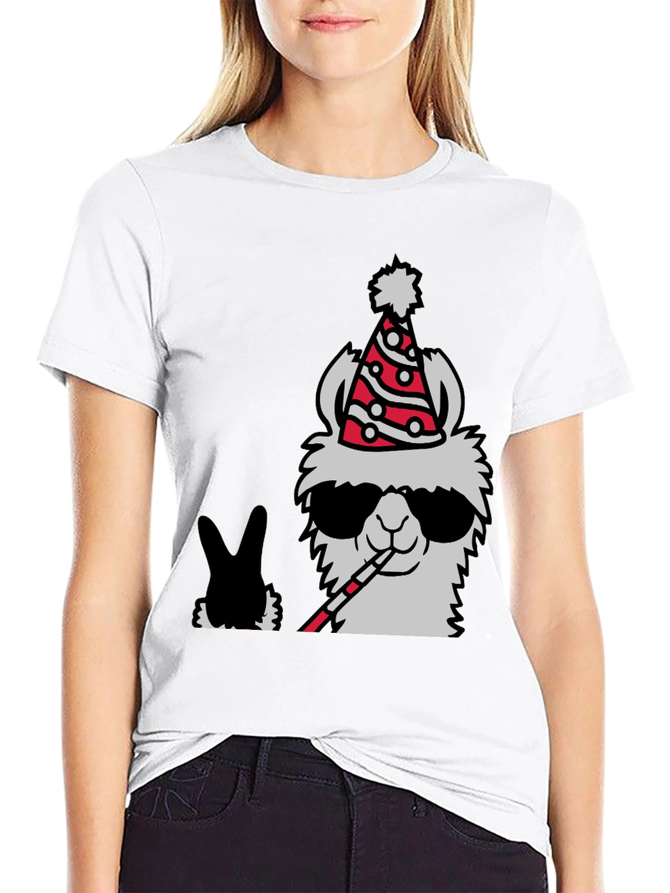 Festive Llama T-Shirt