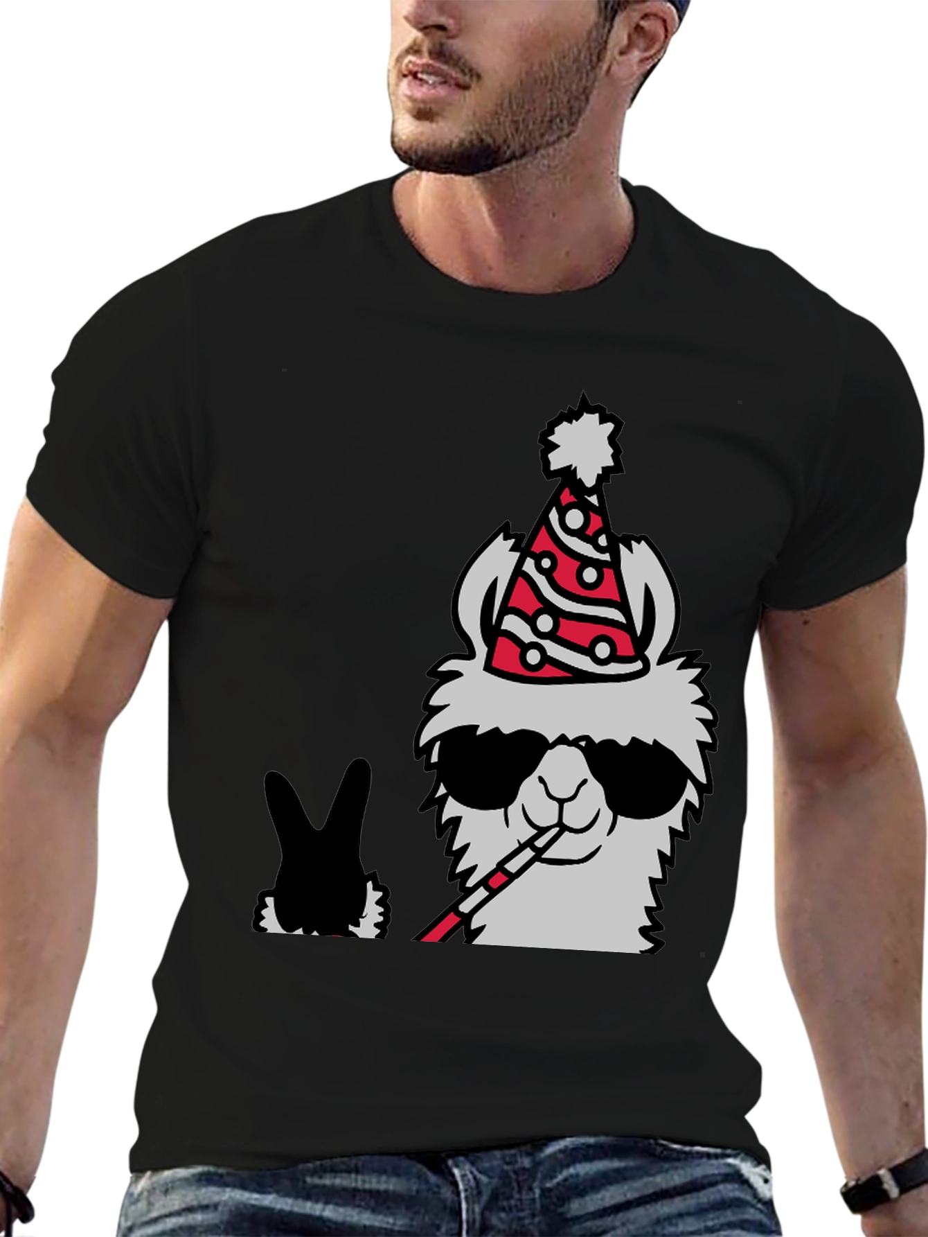 Festive Llama T-Shirt