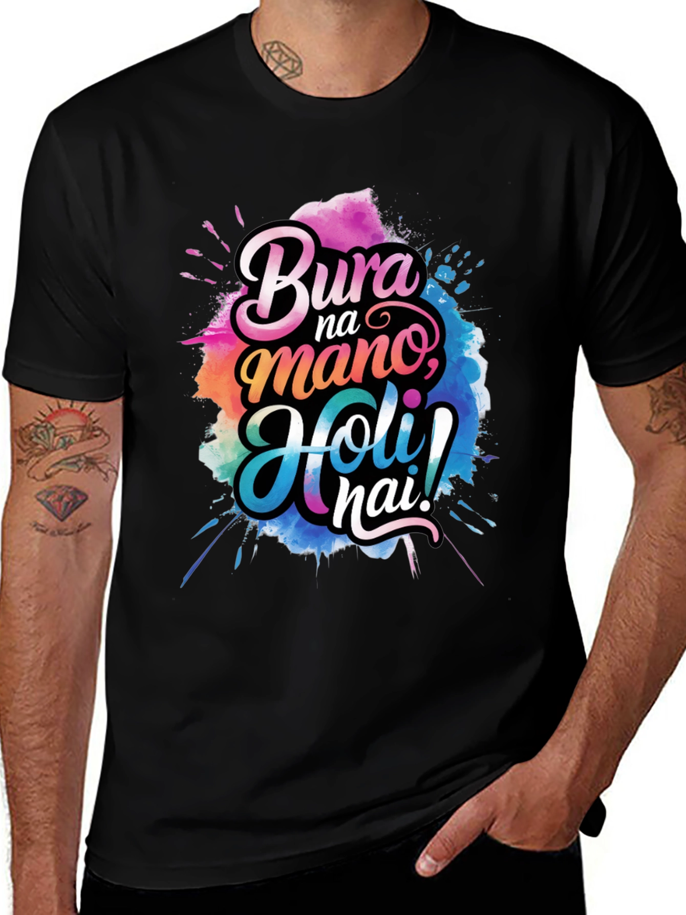 Bura Na Mano Holi Hai! Graphic T-Shirt