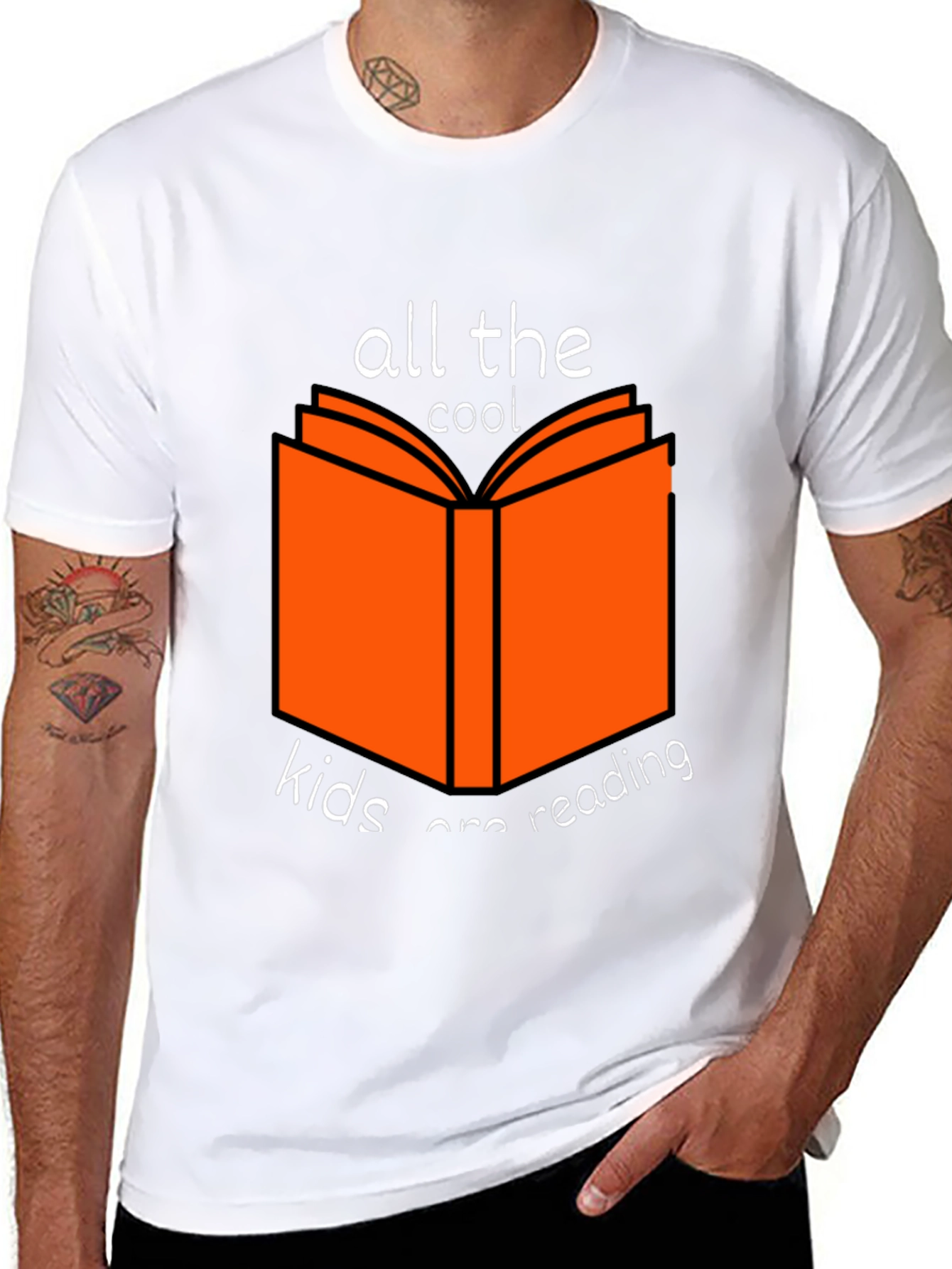Cool Kids Reading T-Shirt - Book Lover Tee