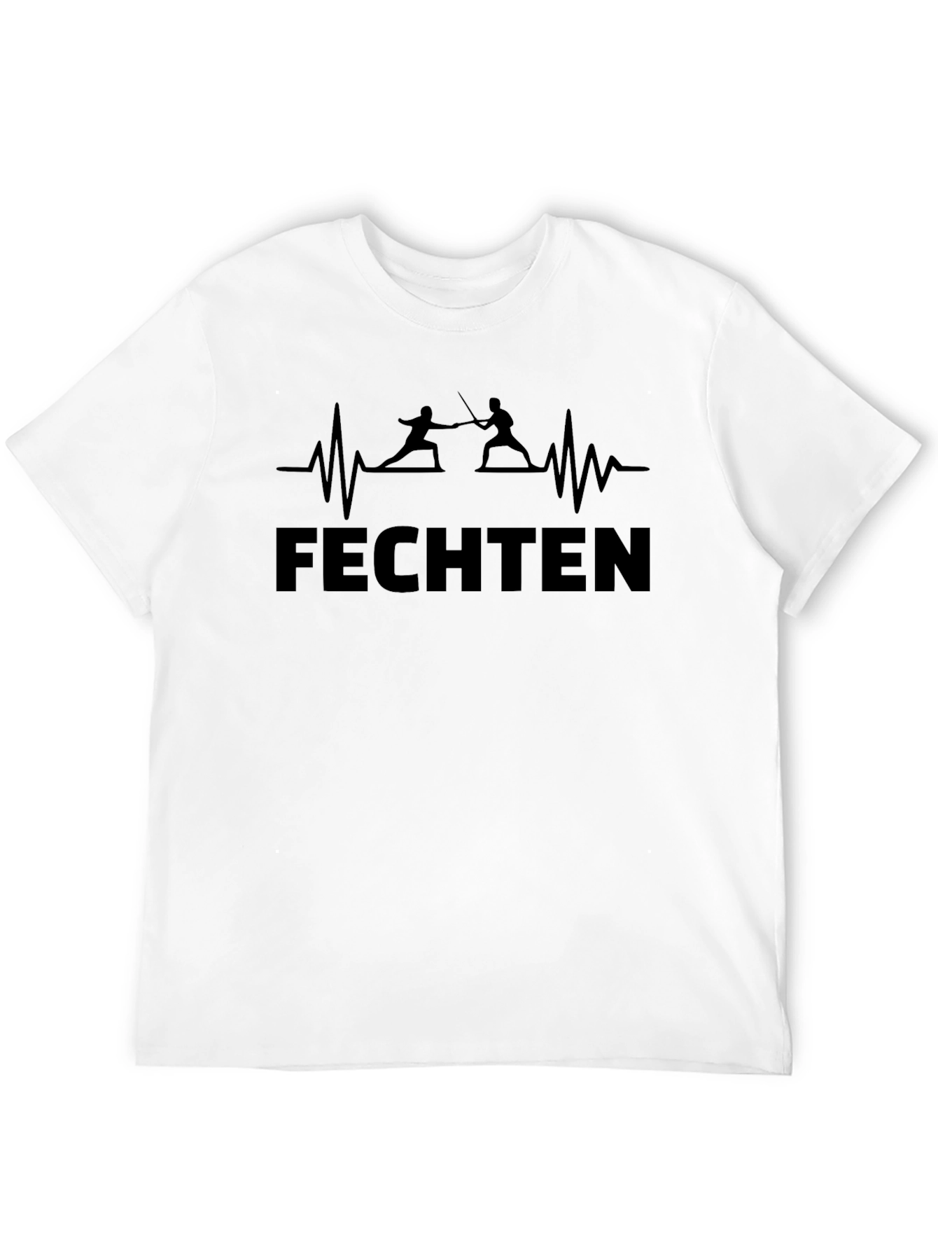 Fencing Heartbeat T-Shirt