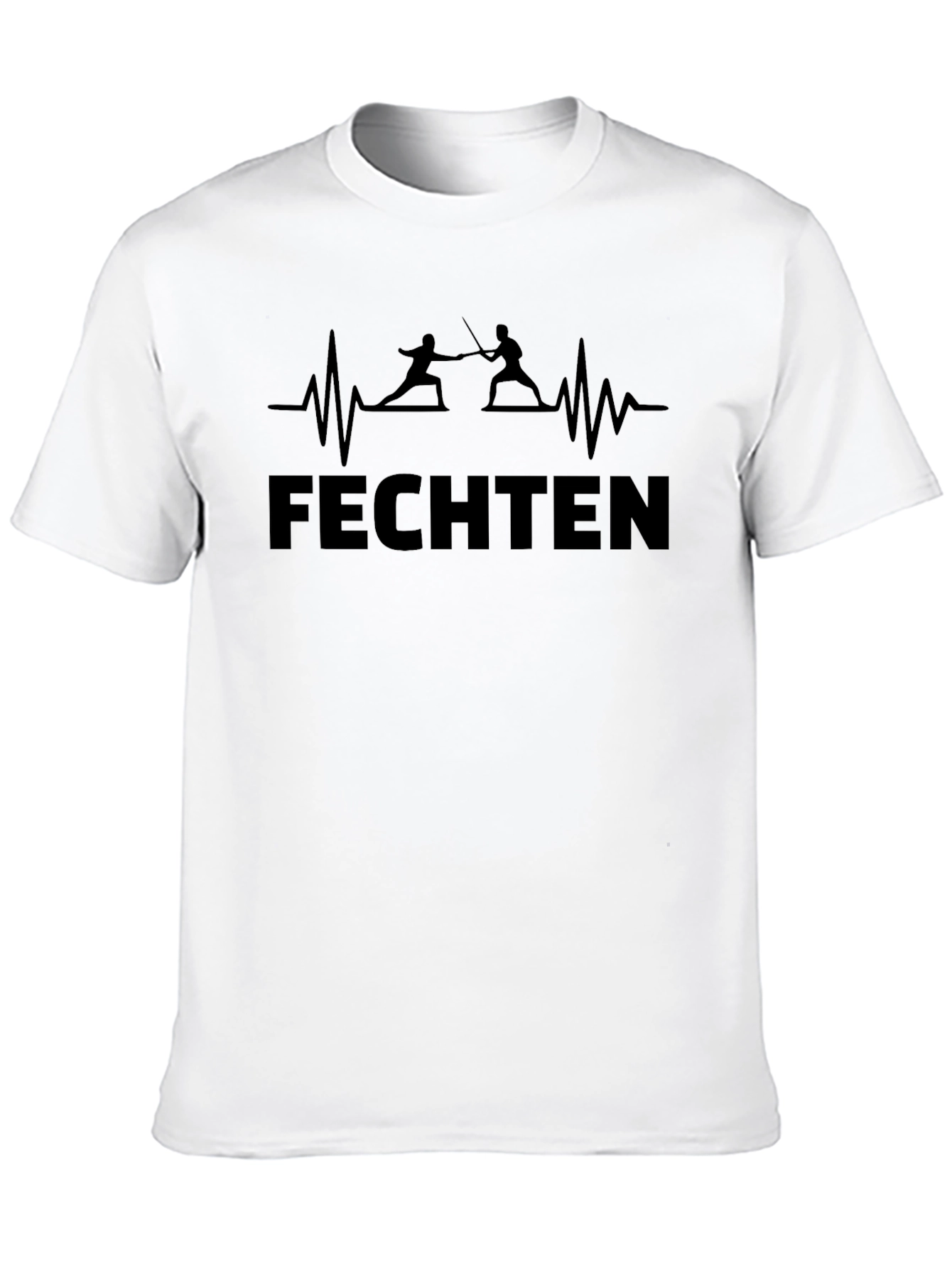 Fencing Heartbeat T-Shirt