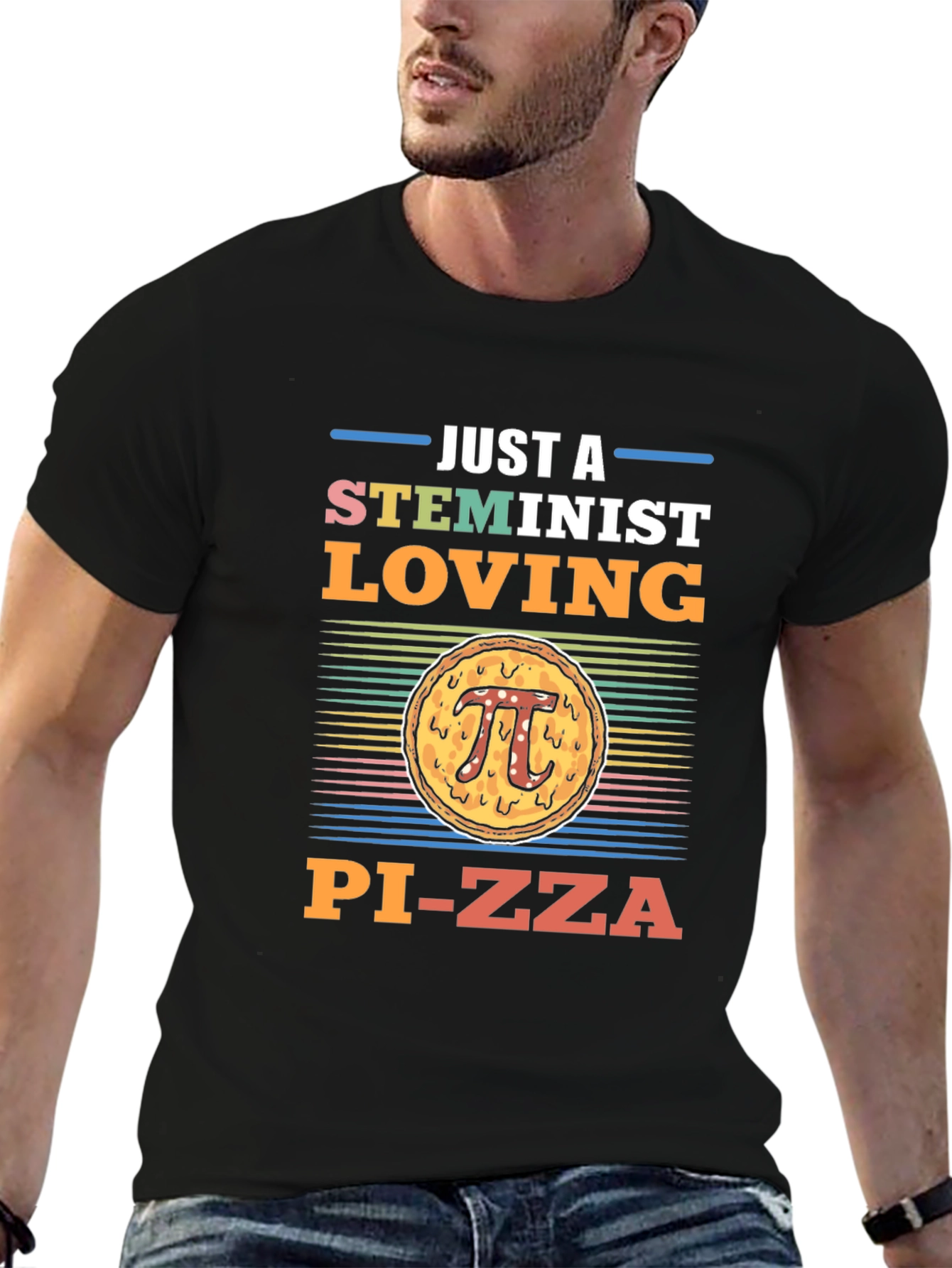 STEMinist Pi-zza T-Shirt - Math Lover Gift