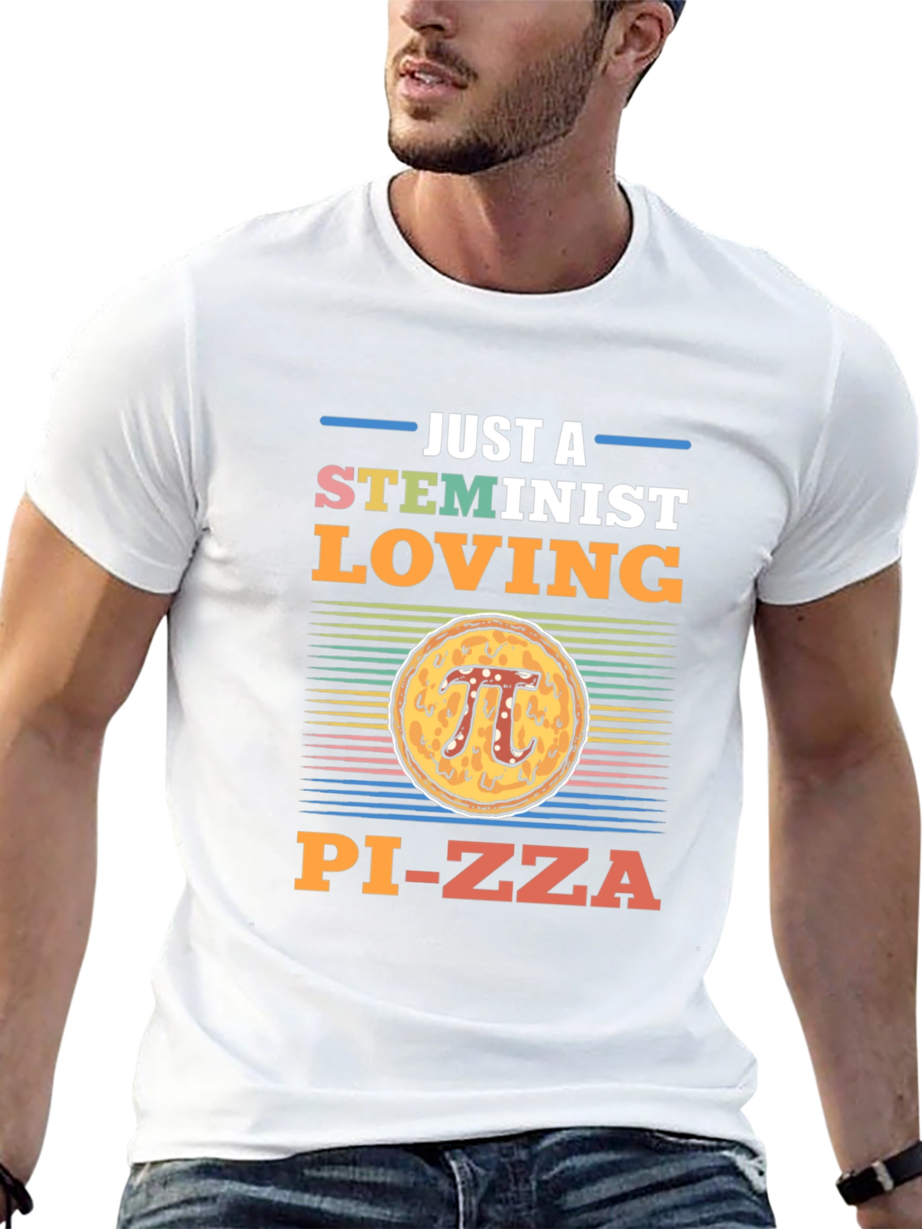 STEMinist Pi-zza T-Shirt - Math Lover Gift