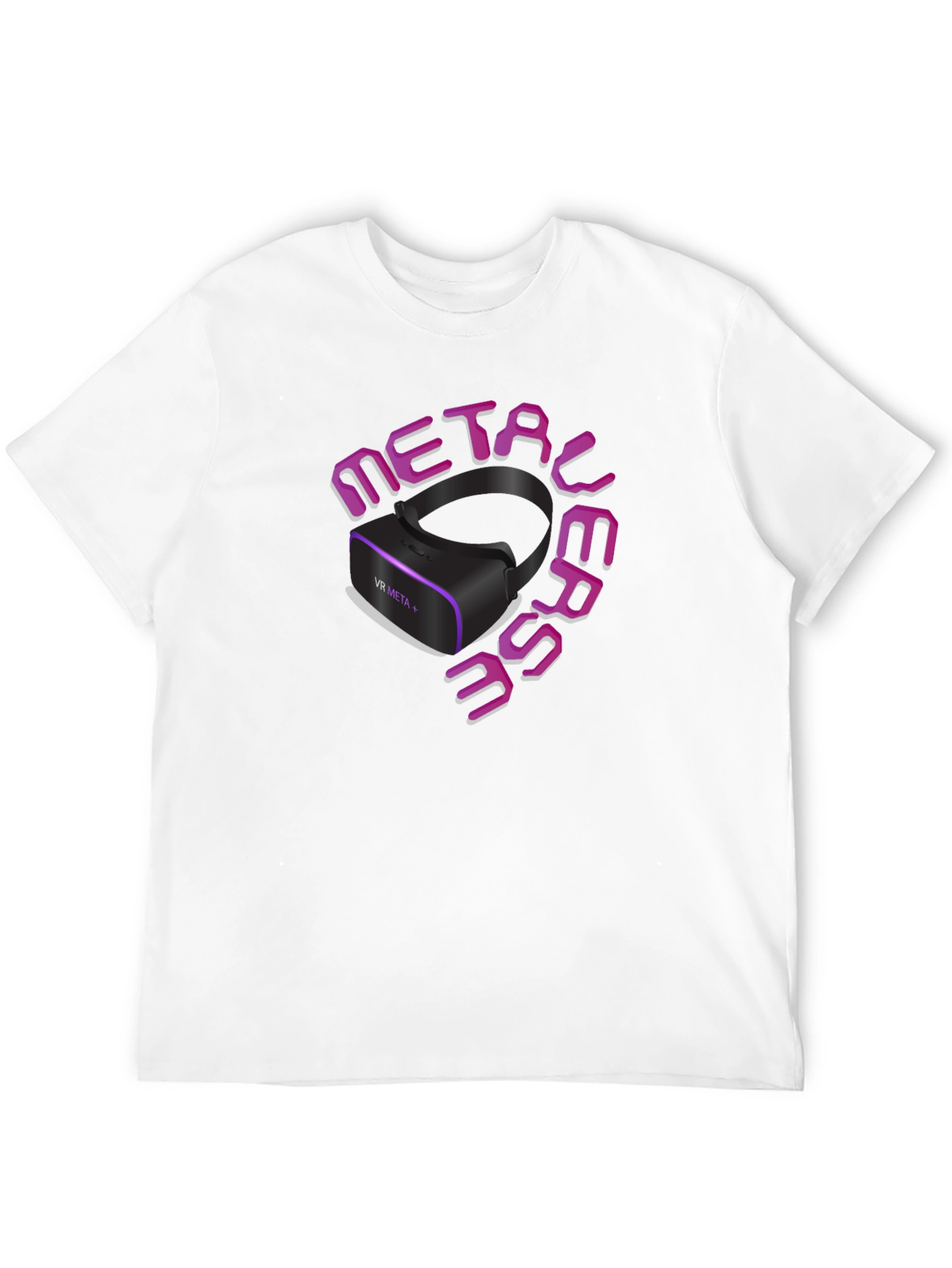 Metaverse VR Headset Graphic T-Shirt