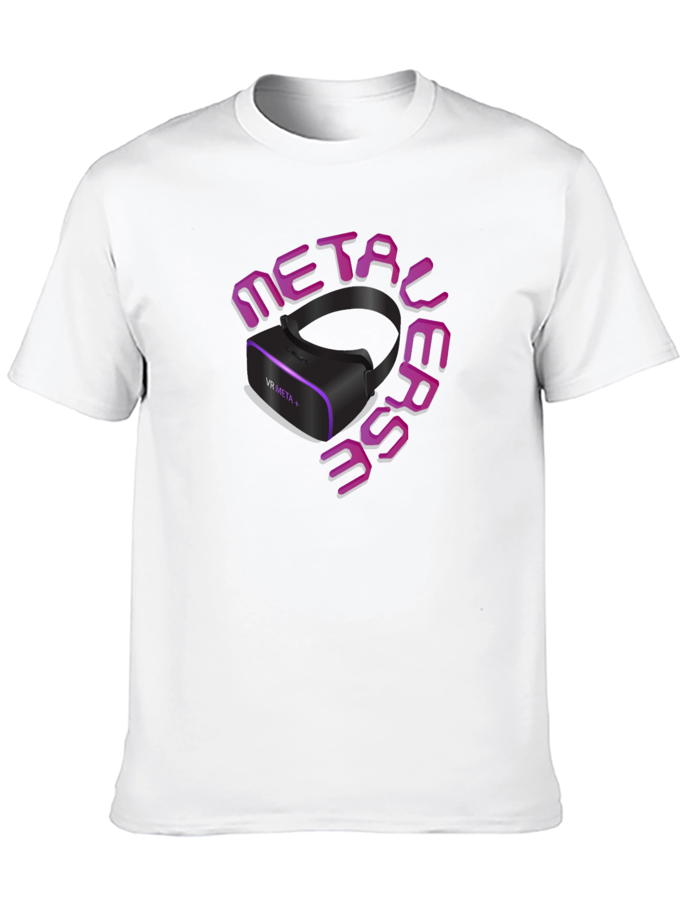 Metaverse VR Headset Graphic T-Shirt