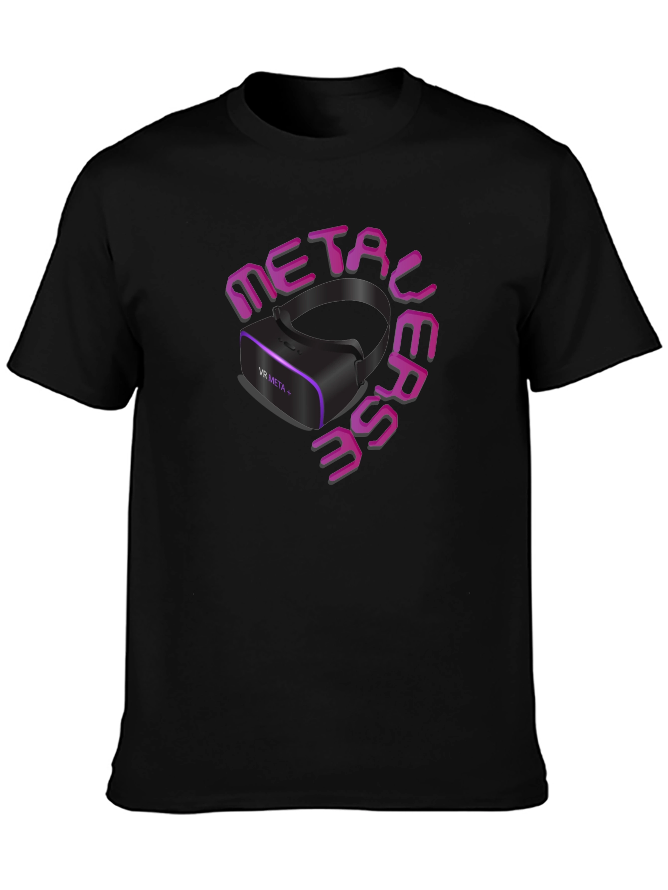Metaverse VR Headset Graphic T-Shirt