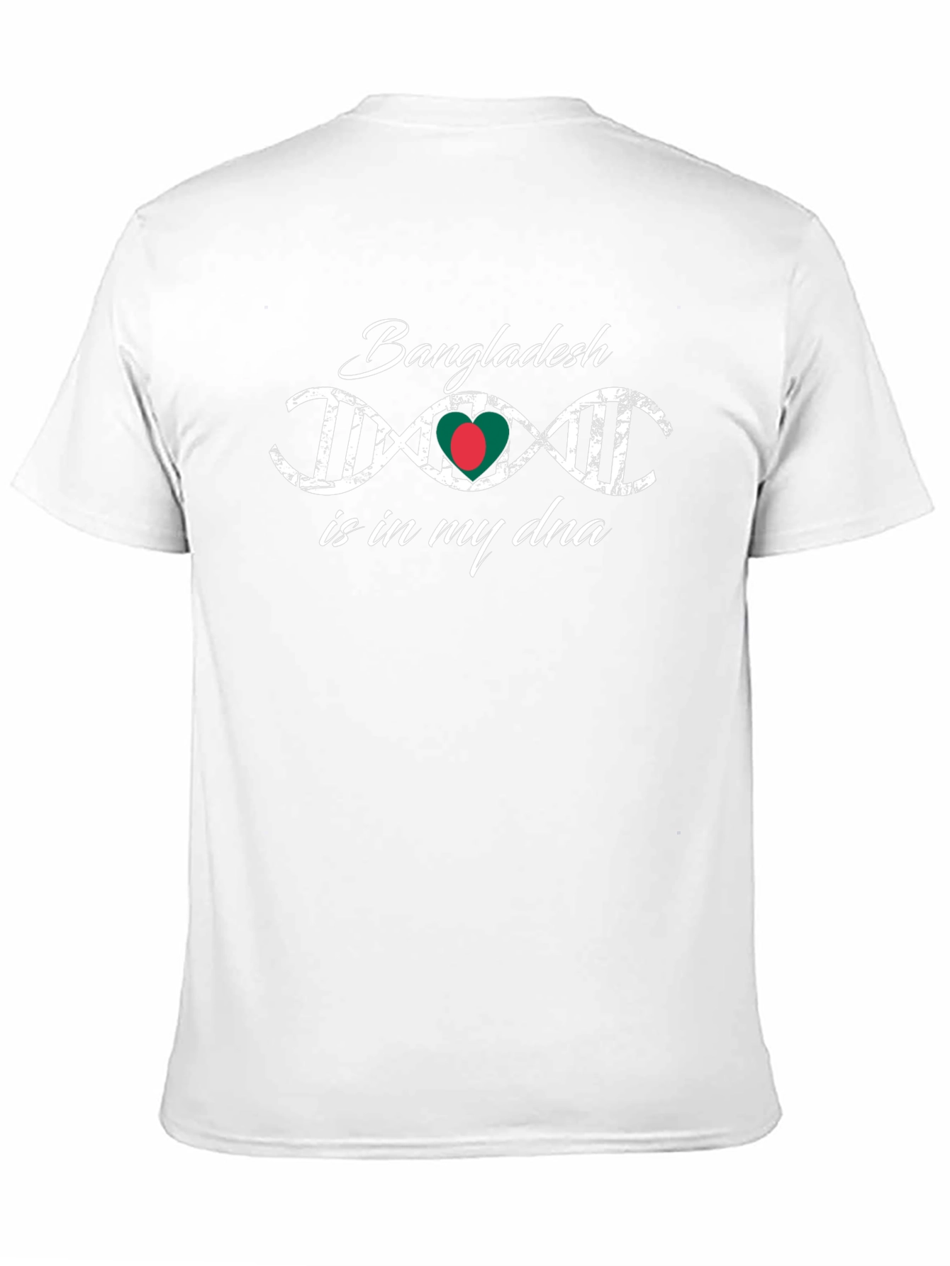 Bangladesh DNA Flag Pride Graphic Tee