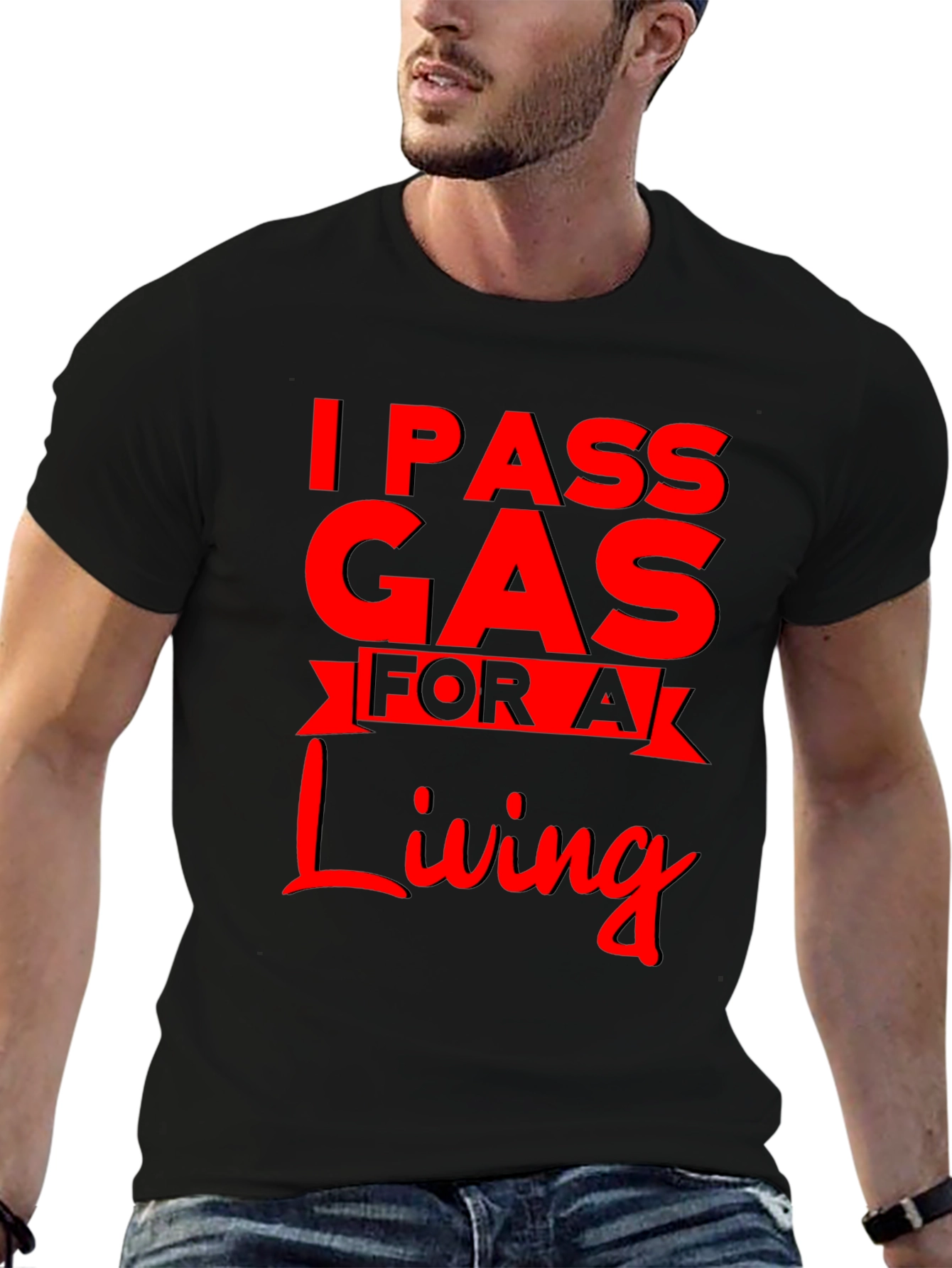 I Pass Gas For A Living Funny T-Shirt