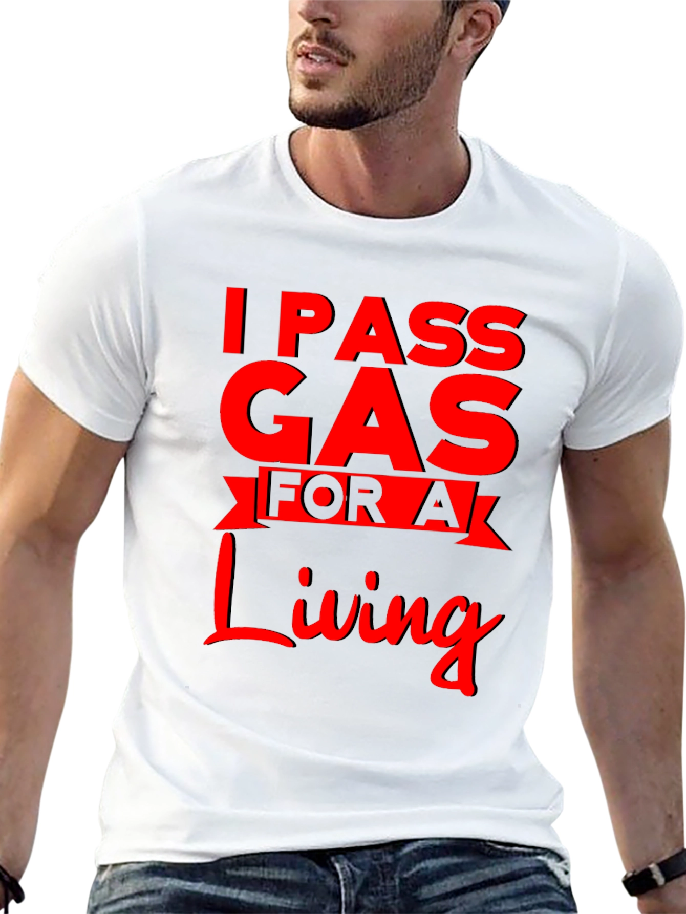 I Pass Gas For A Living Funny T-Shirt