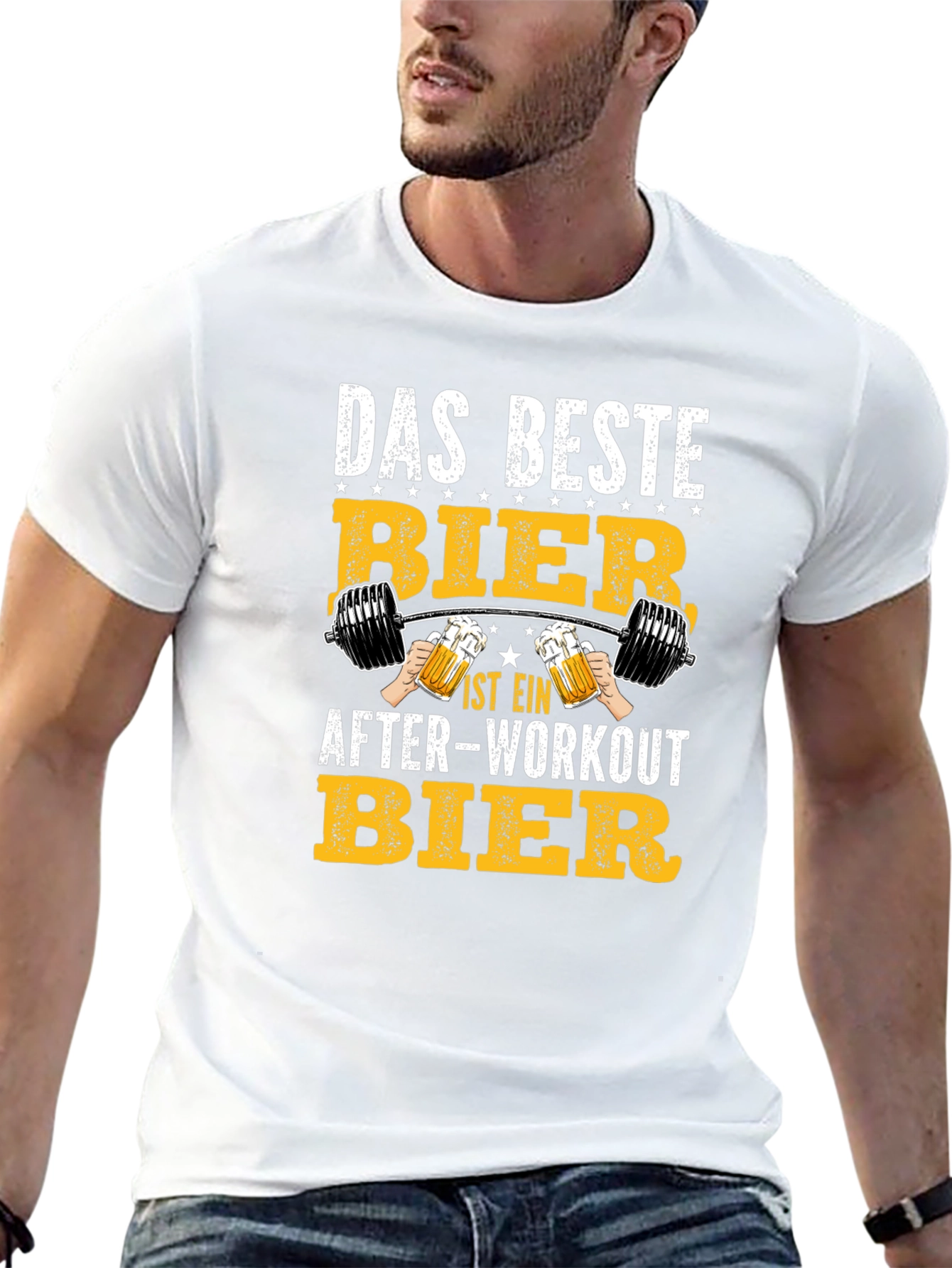 Das Beste Bier After Workout T-Shirt