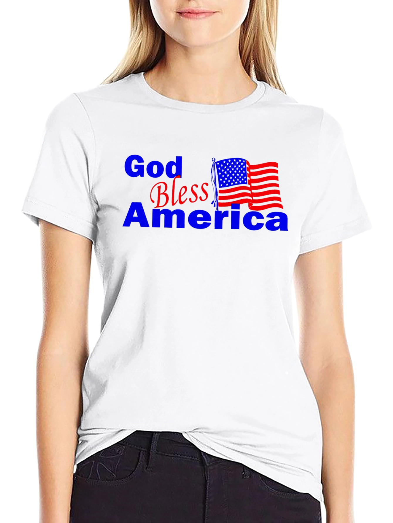 God Bless America Graphic T-Shirt