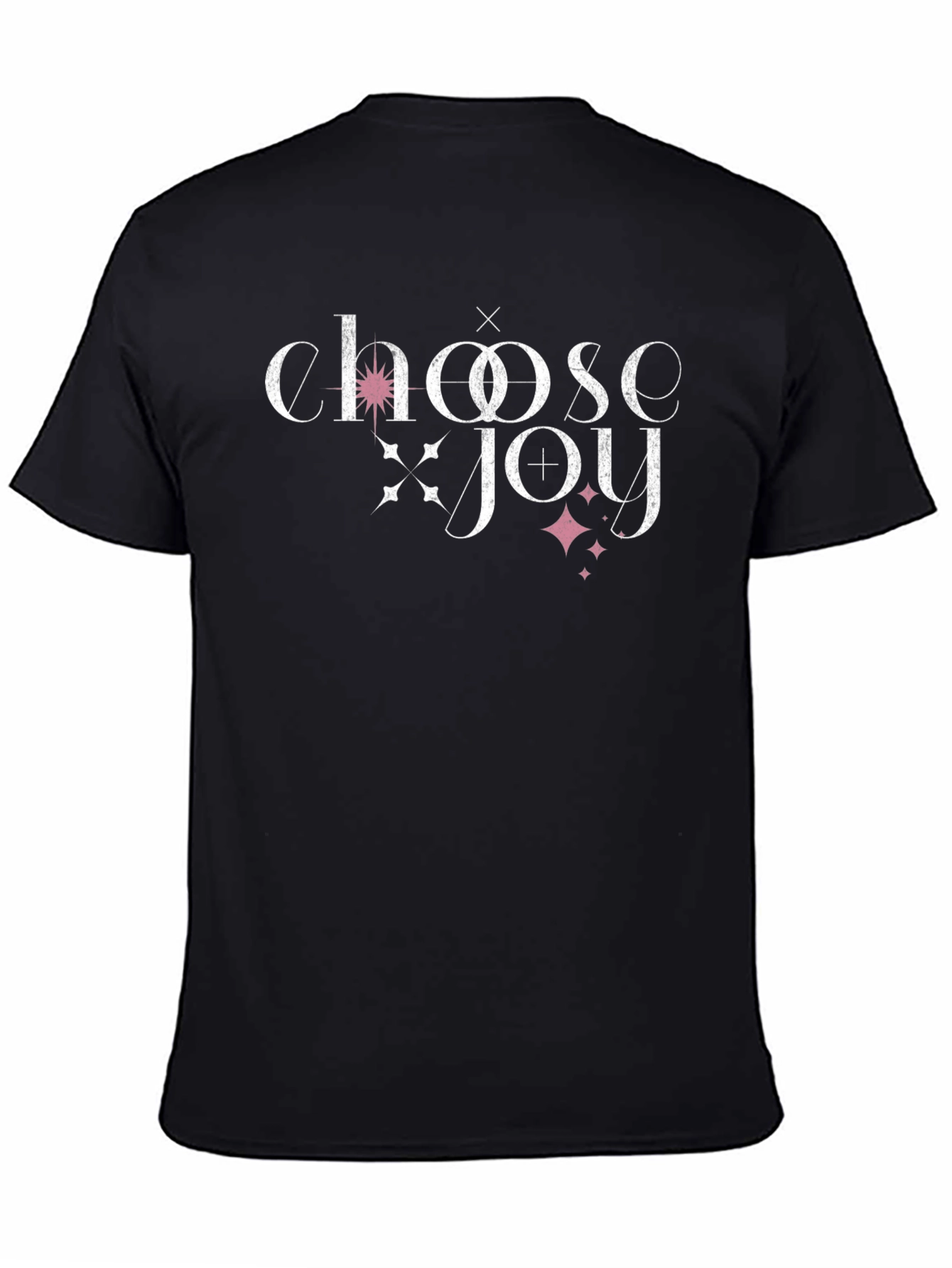 Choose Joy Graphic T-Shirt - Unisex Black Tee