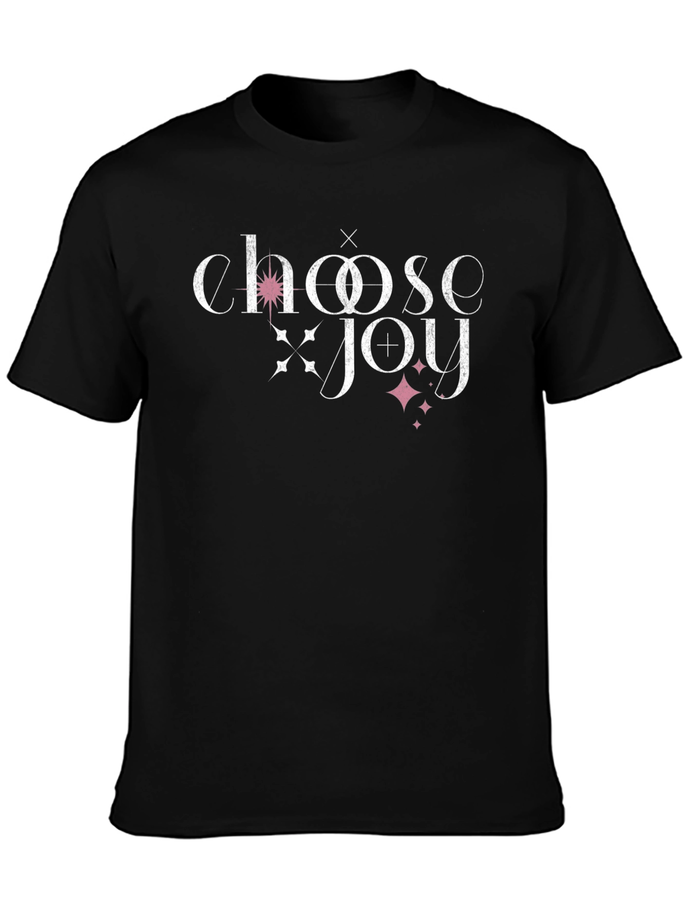 Choose Joy Graphic T-Shirt - Unisex Black Tee