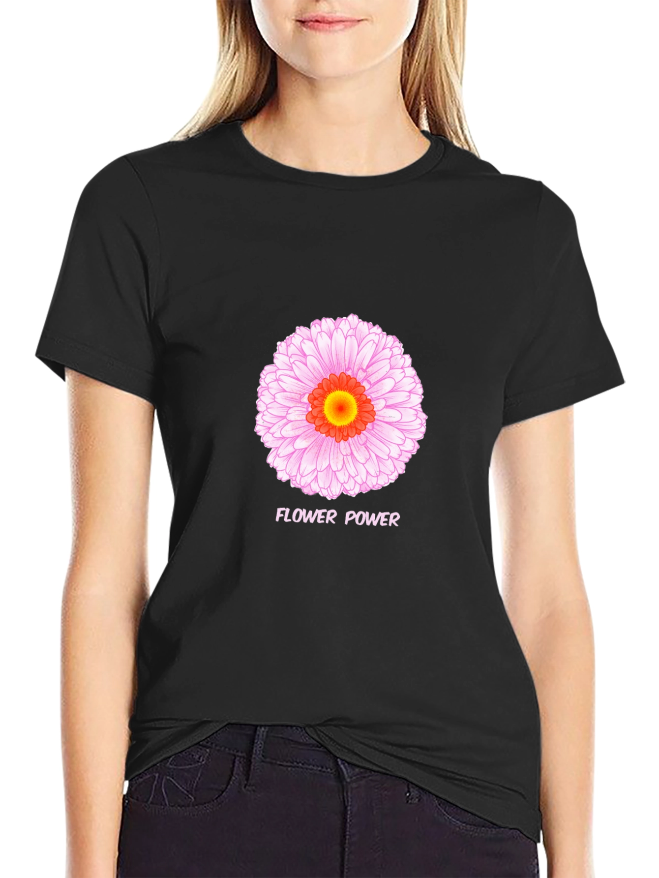 Flower Power Graphic T-Shirt
