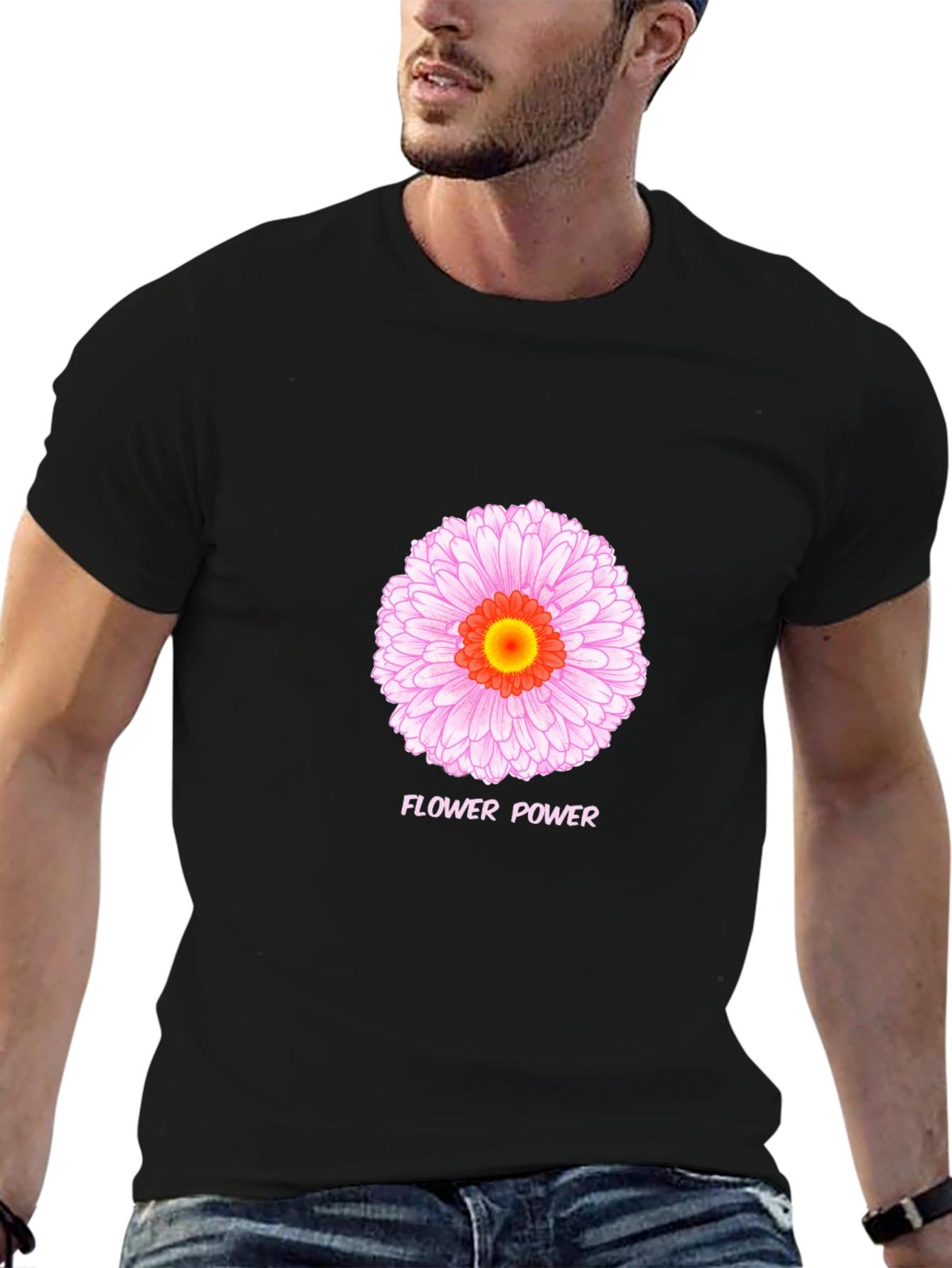 Flower Power Graphic T-Shirt