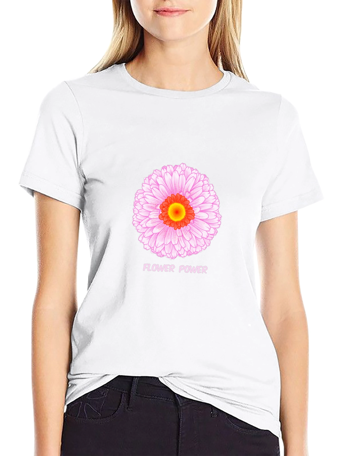 Flower Power Graphic T-Shirt