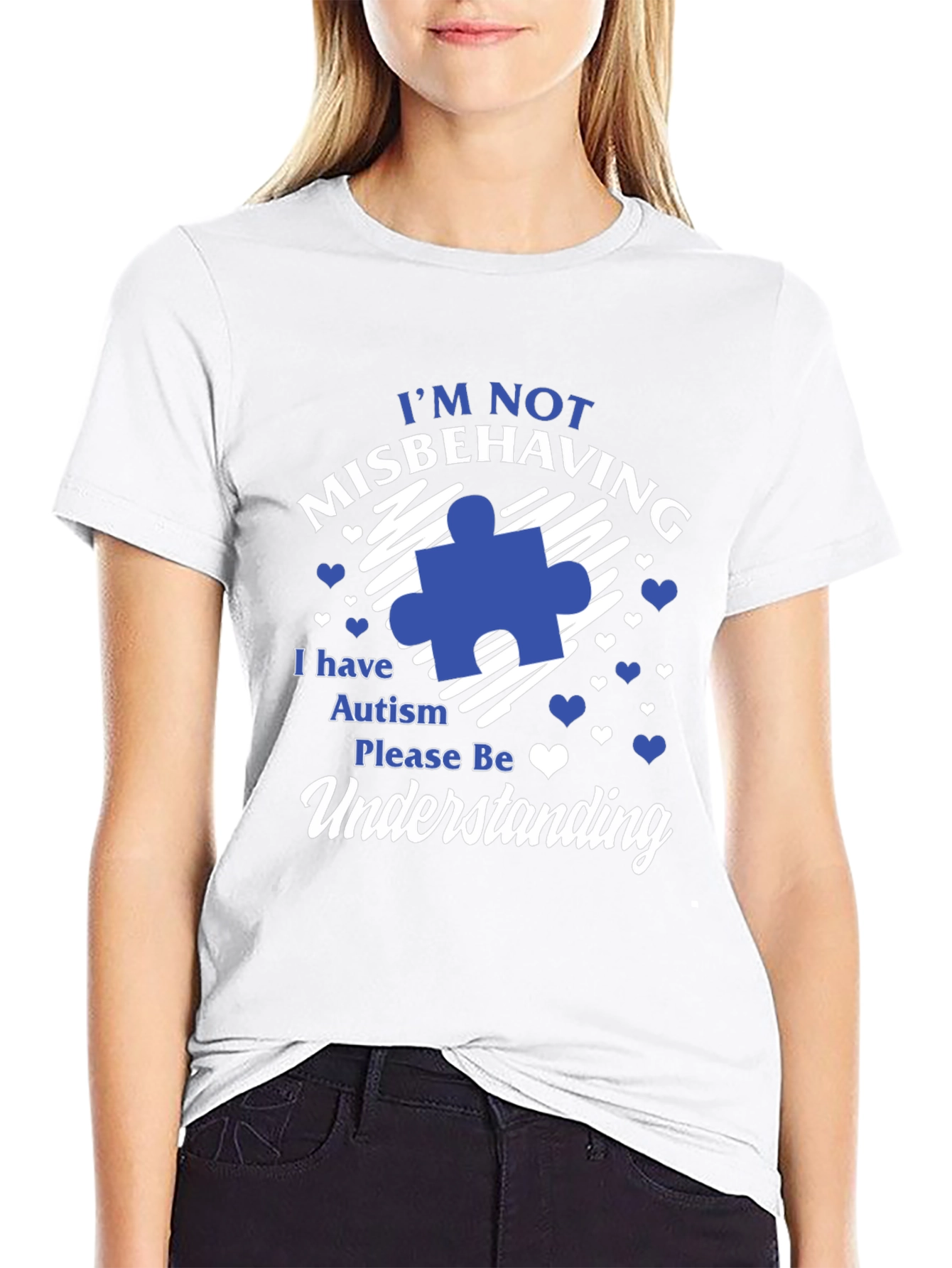 Autism Awareness T-Shirt Misbehaving Understanding