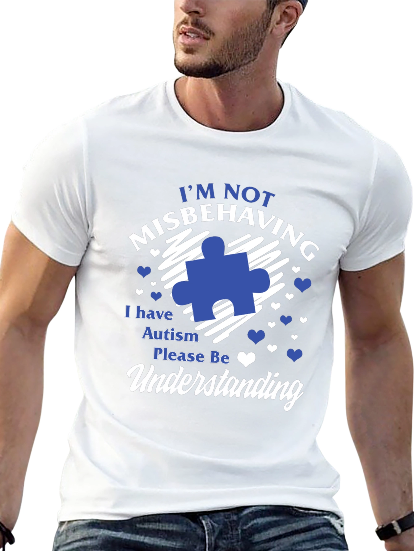 Autism Awareness T-Shirt Misbehaving Understanding