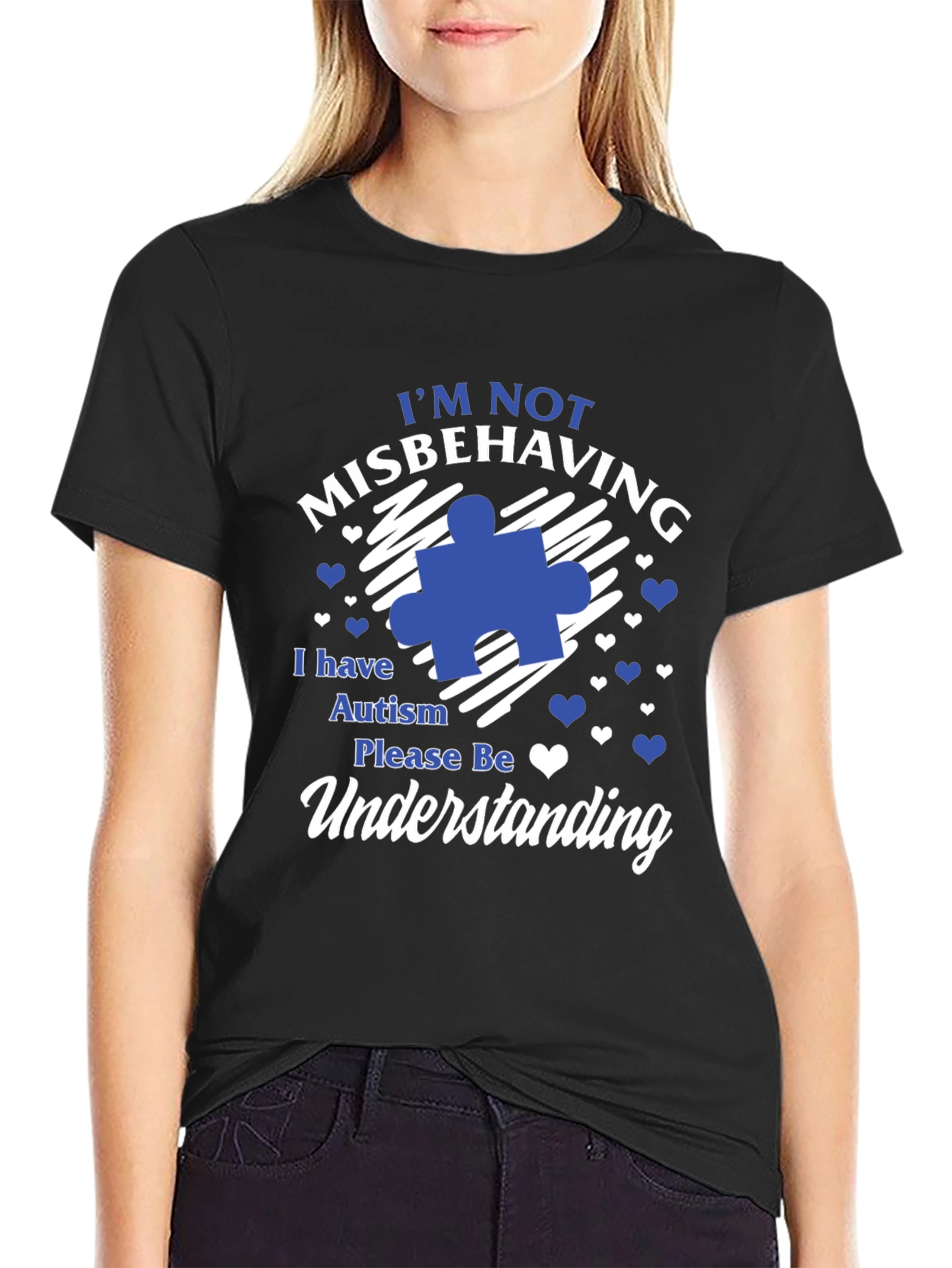 Autism Awareness T-Shirt Misbehaving Understanding